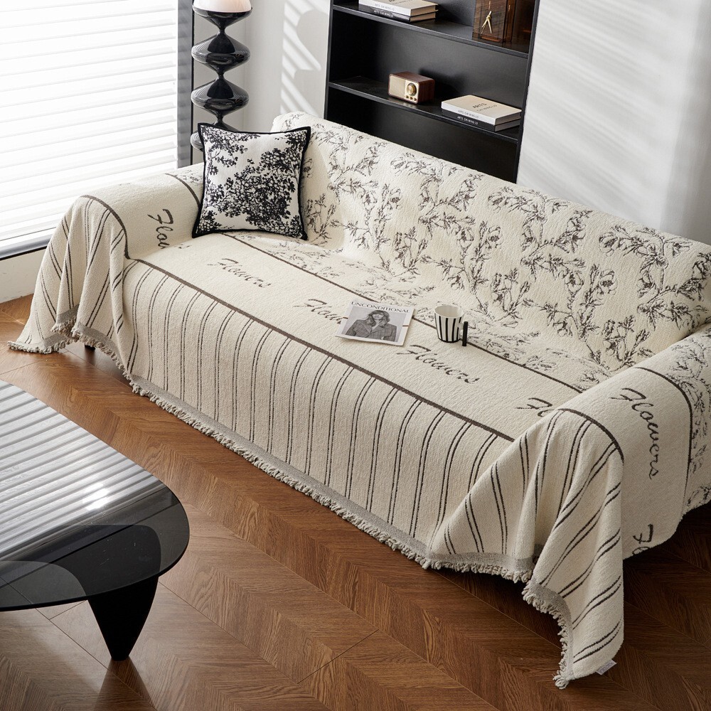 Colcover Sofa Slipcover for Sectional L-shape Couch Sofa Covers for Pets