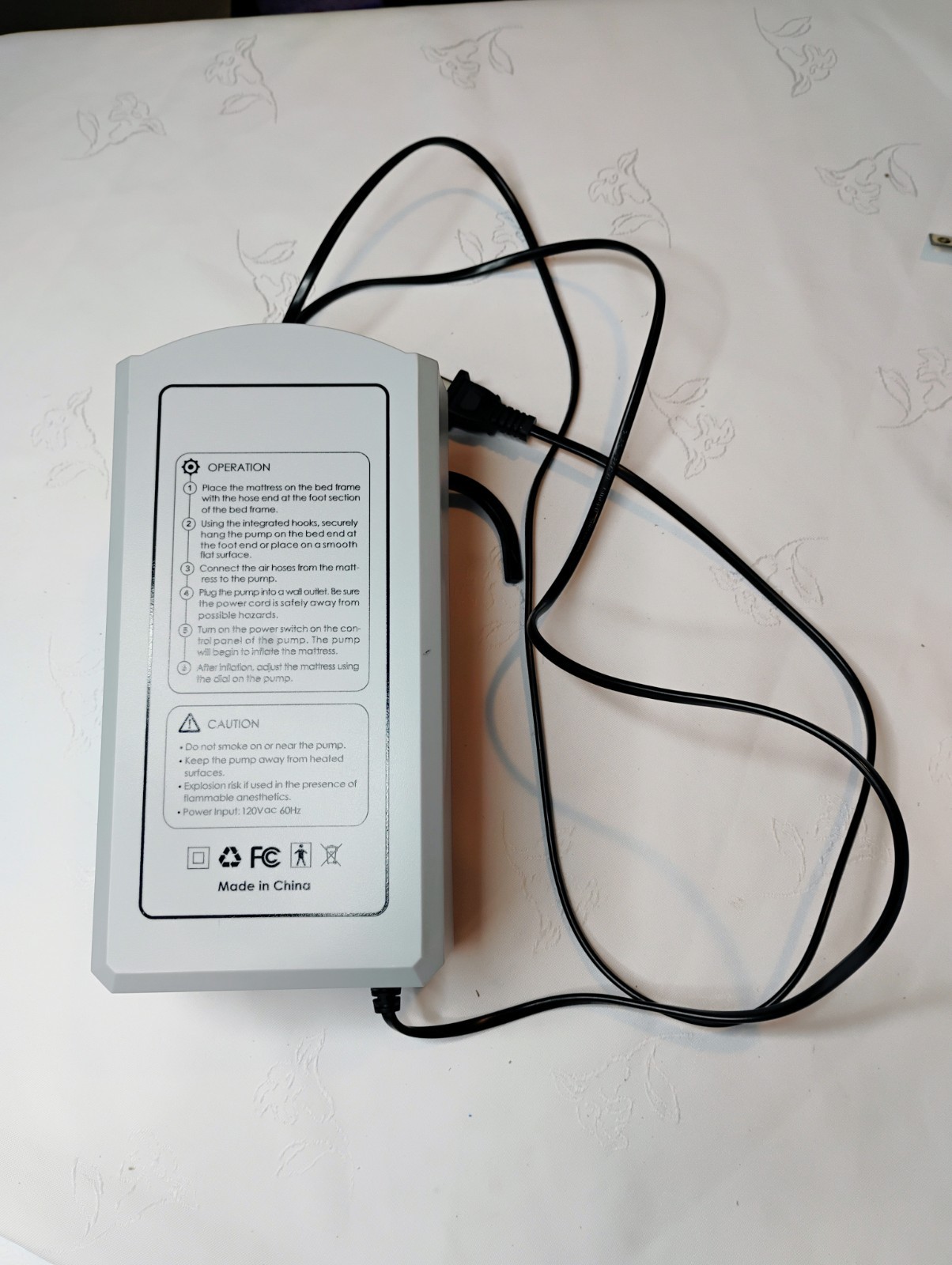 Alternating Pressure Mattress Anti Decubitus QDC-303 Replacement Bed Pump