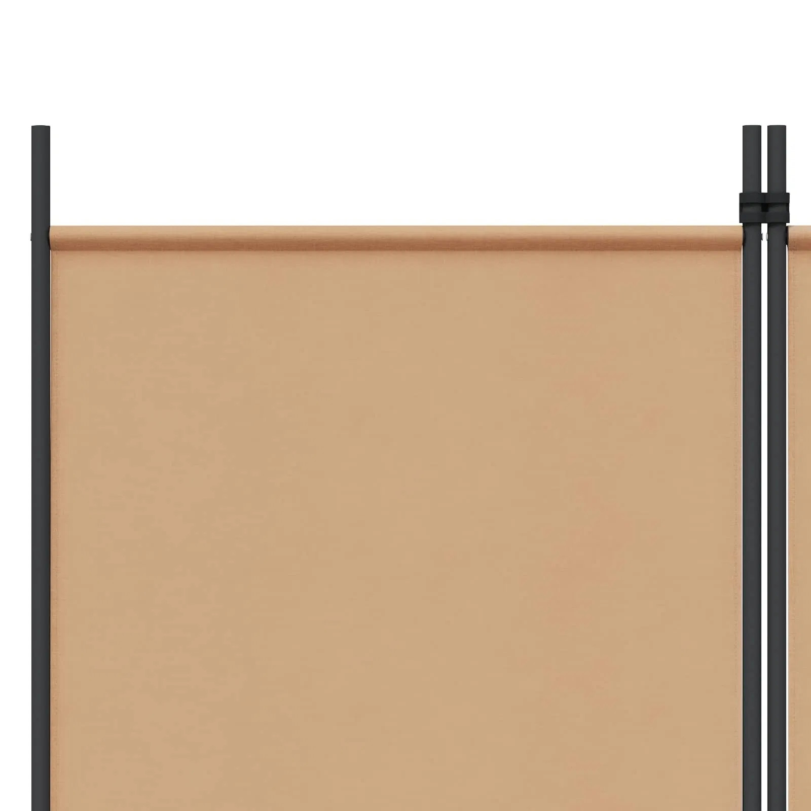 6-Panel Room Divider Beige 118.11 x 78.74 in Fabric