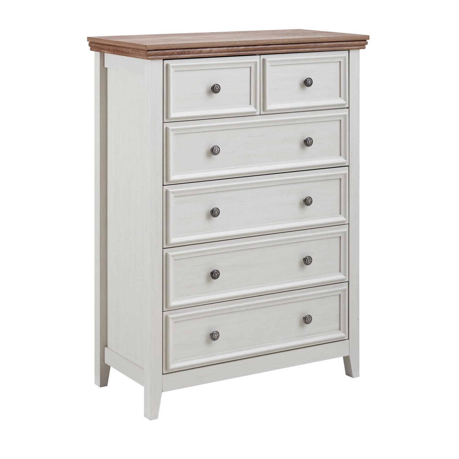 6 Drawer Dresser Tall Chest of Drawers for Bedroom Storage Organizer Cabinet US