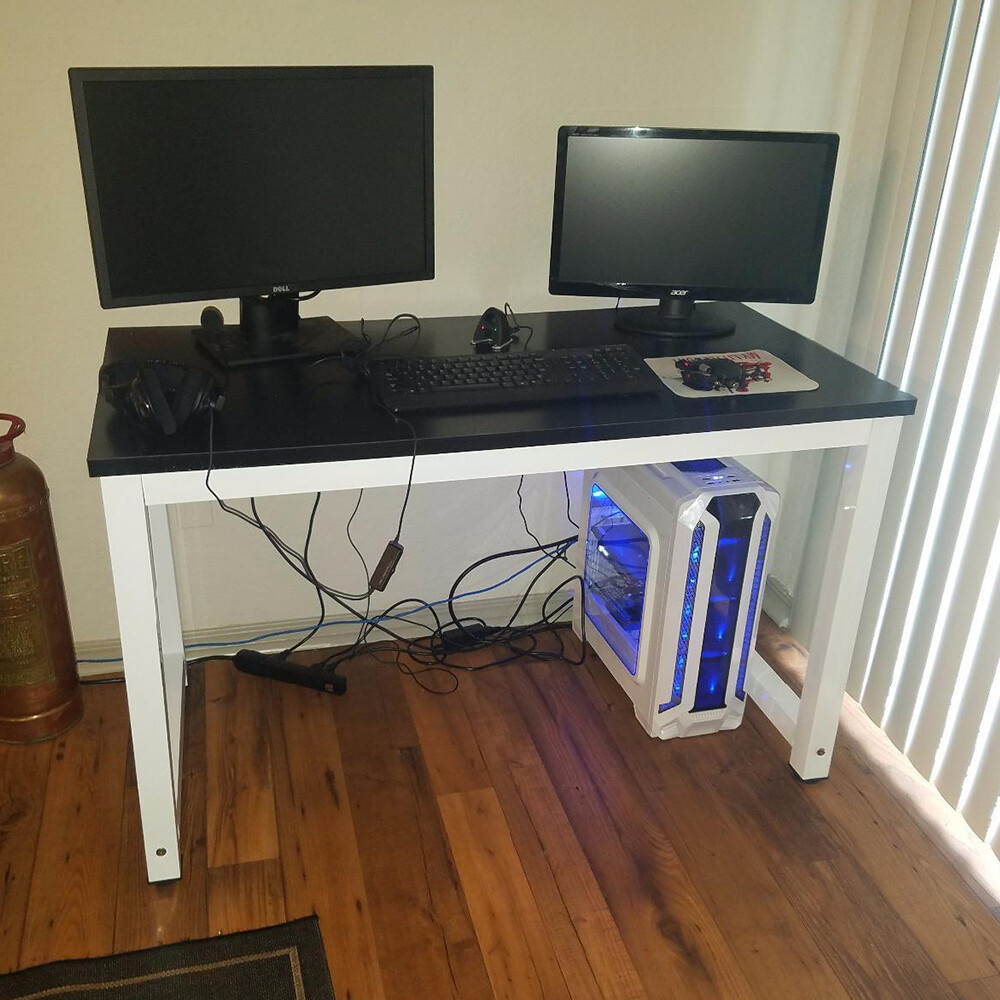 1.2M Computer Desk Writing Study Gaming PC Laptop Table Workstation Home Office