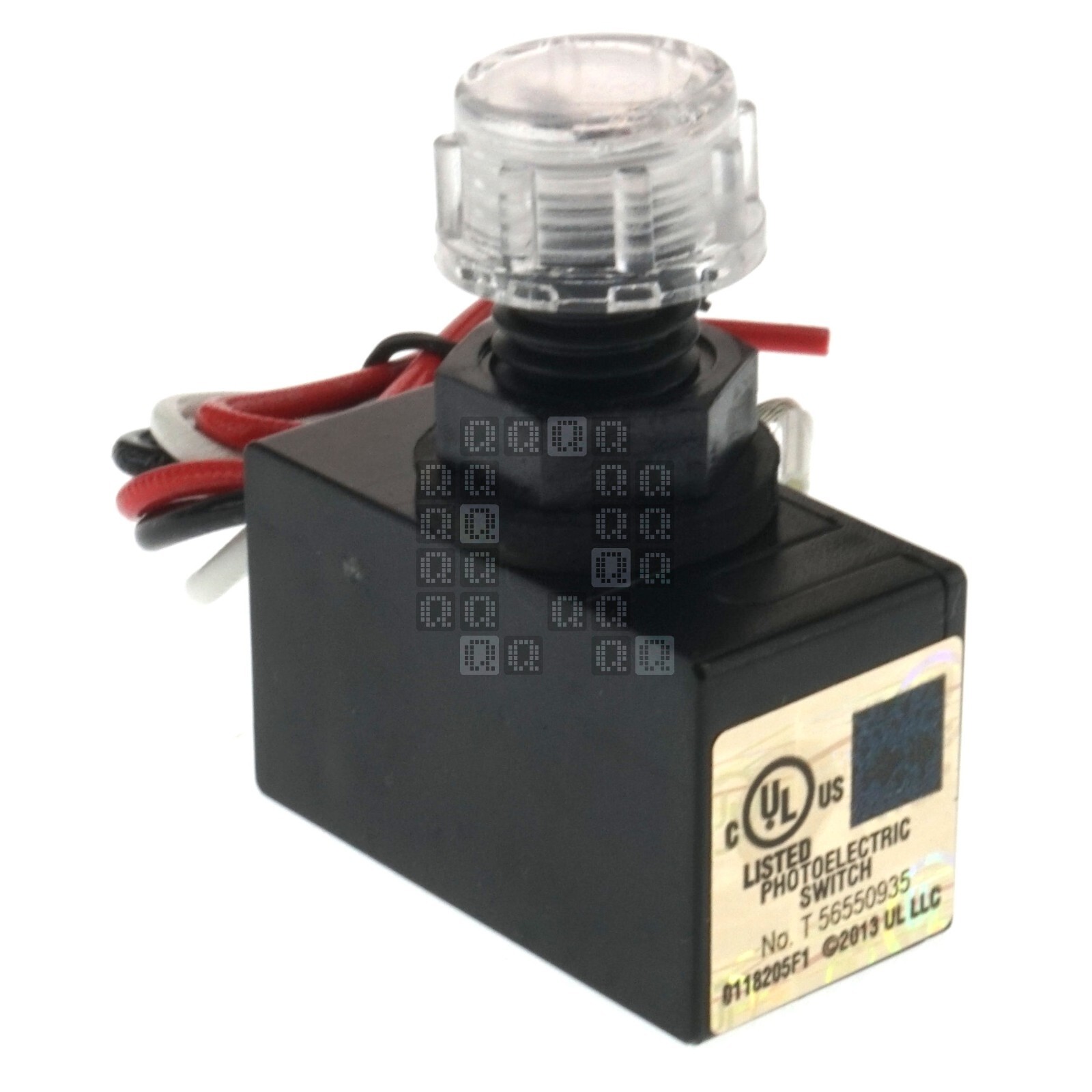 Westek 758M Post Eye Light Control, 120VAC 480W, Black, 7/16″ Hole