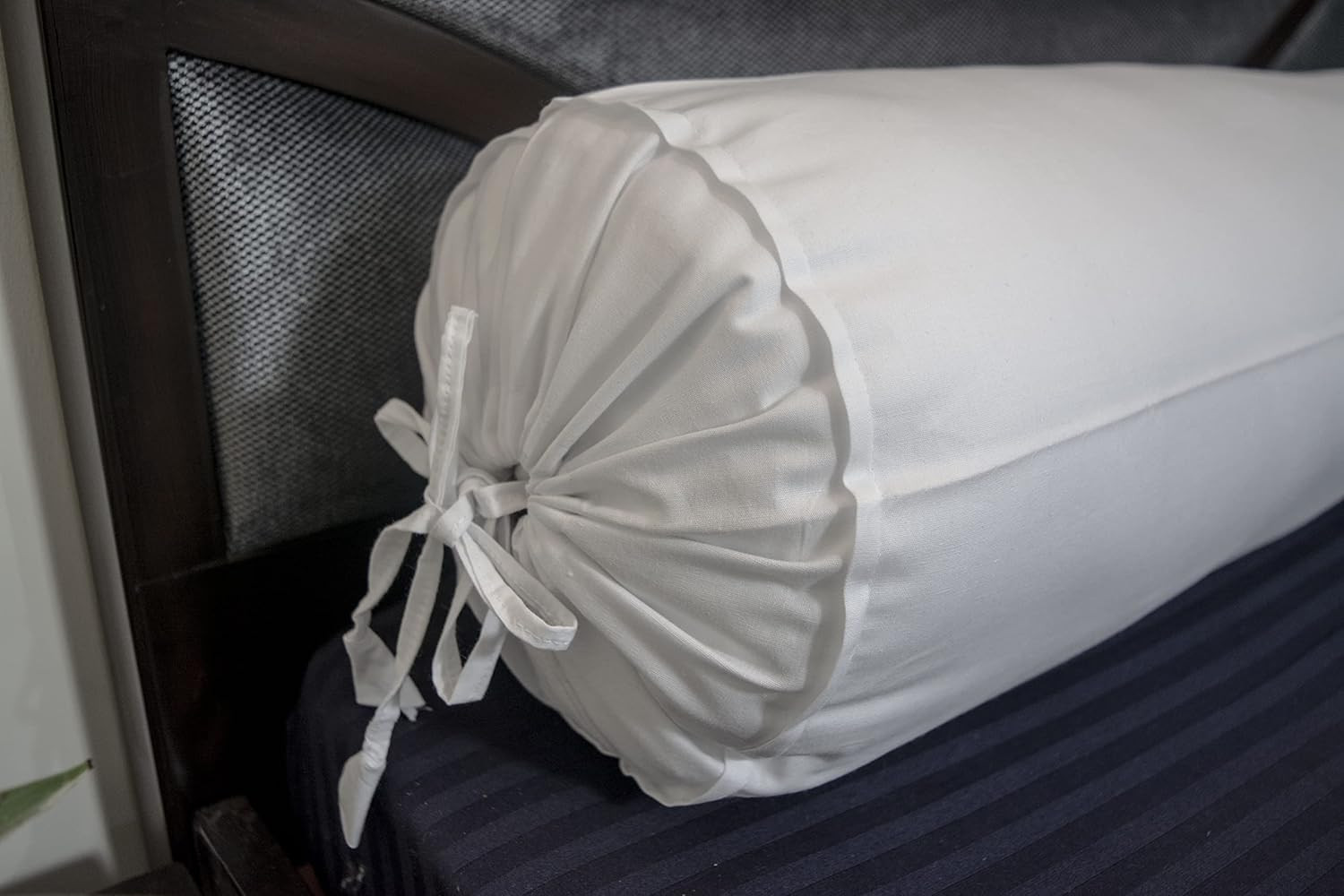 HANDICRAFTS Cotton 240TC – Bolster Cover Full round Removable Cover