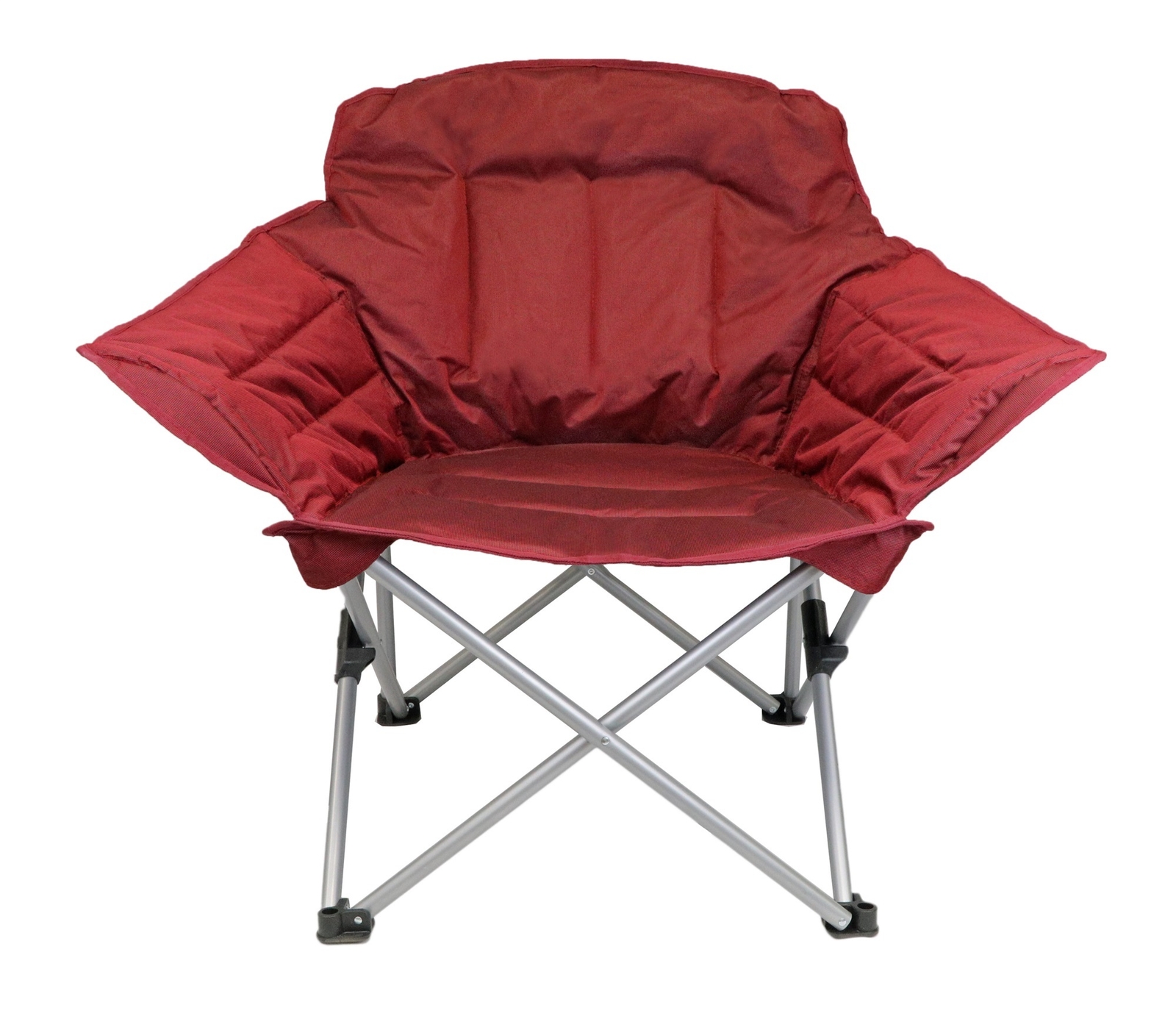 Zenithen Limited Guidesman Portable Padded Folding Chair, Red – Pack of 1