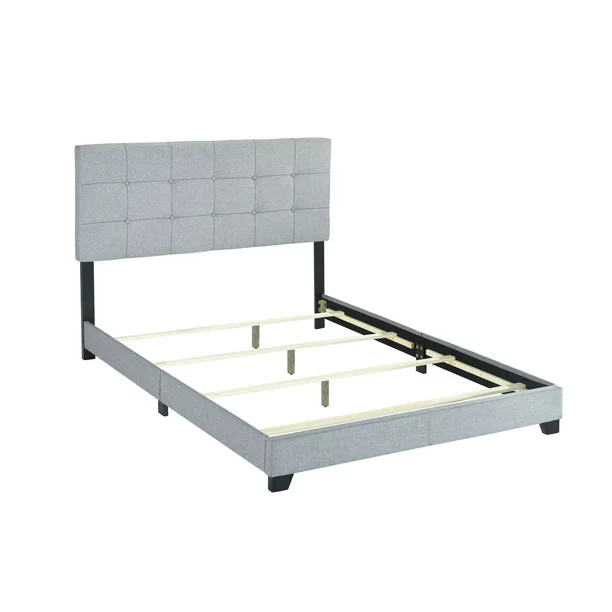 Crown Mark Florence Gray Panel Bed, Queen