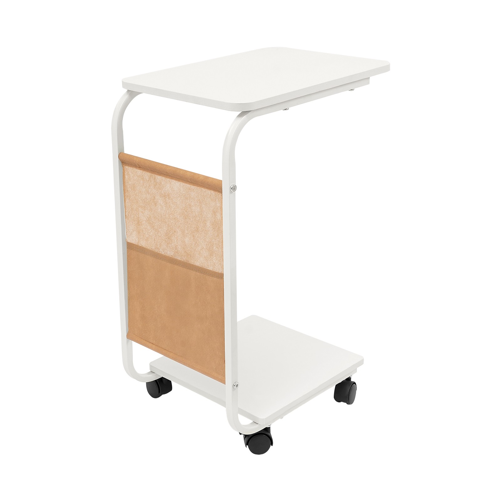 C-Shaped Side Table, Small C Table for Sofa and Bed, C-Shaped Coffee Table New
