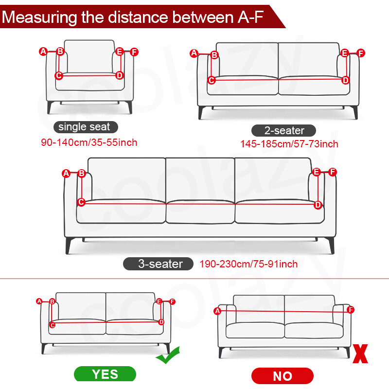 Sofa Cover Couch Covers 1 2 3 4 Seater Slipcover Lounge Chair Protector Stretch