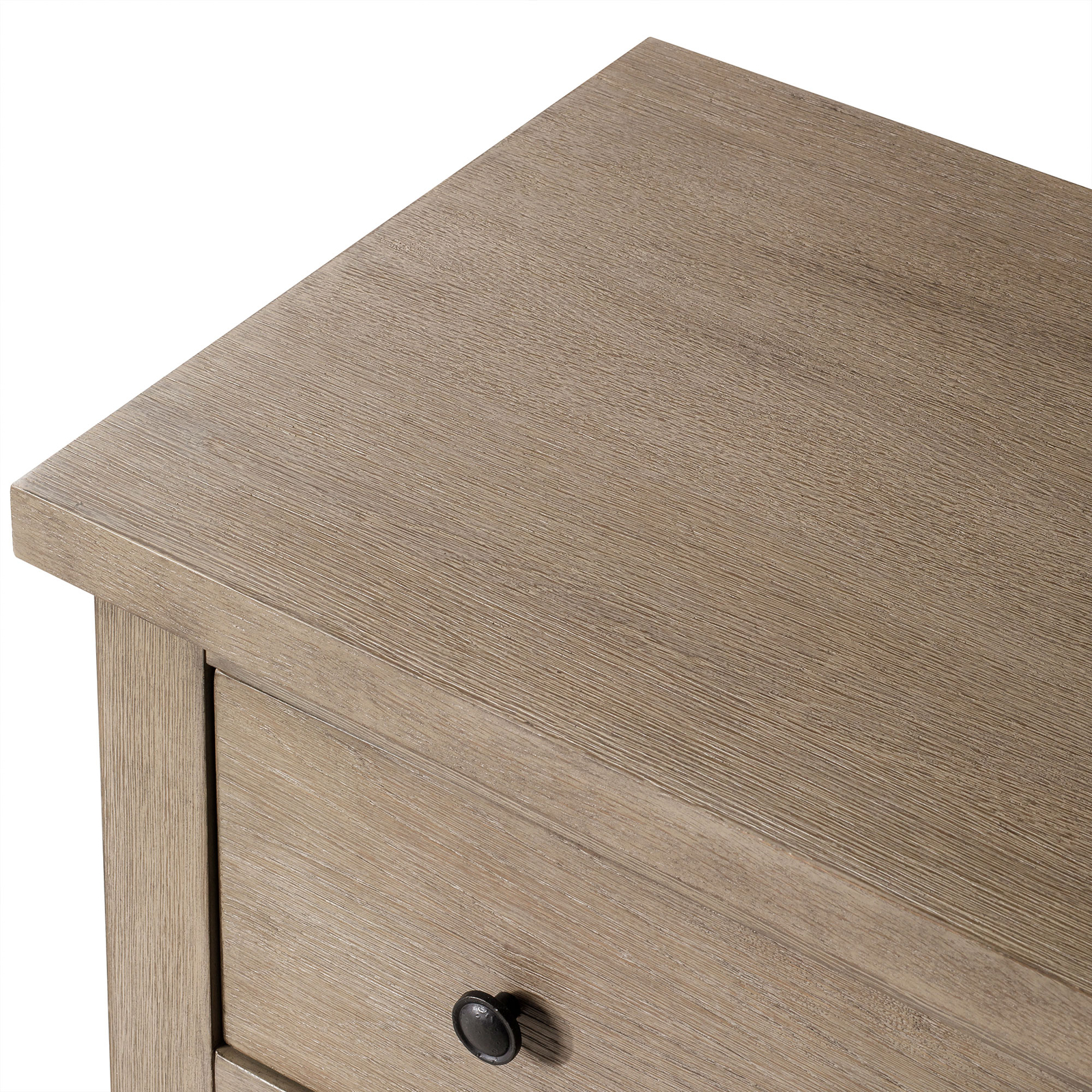 Maven Lane Felix Rustic Wooden Sideboard in Weathered Grey Finish