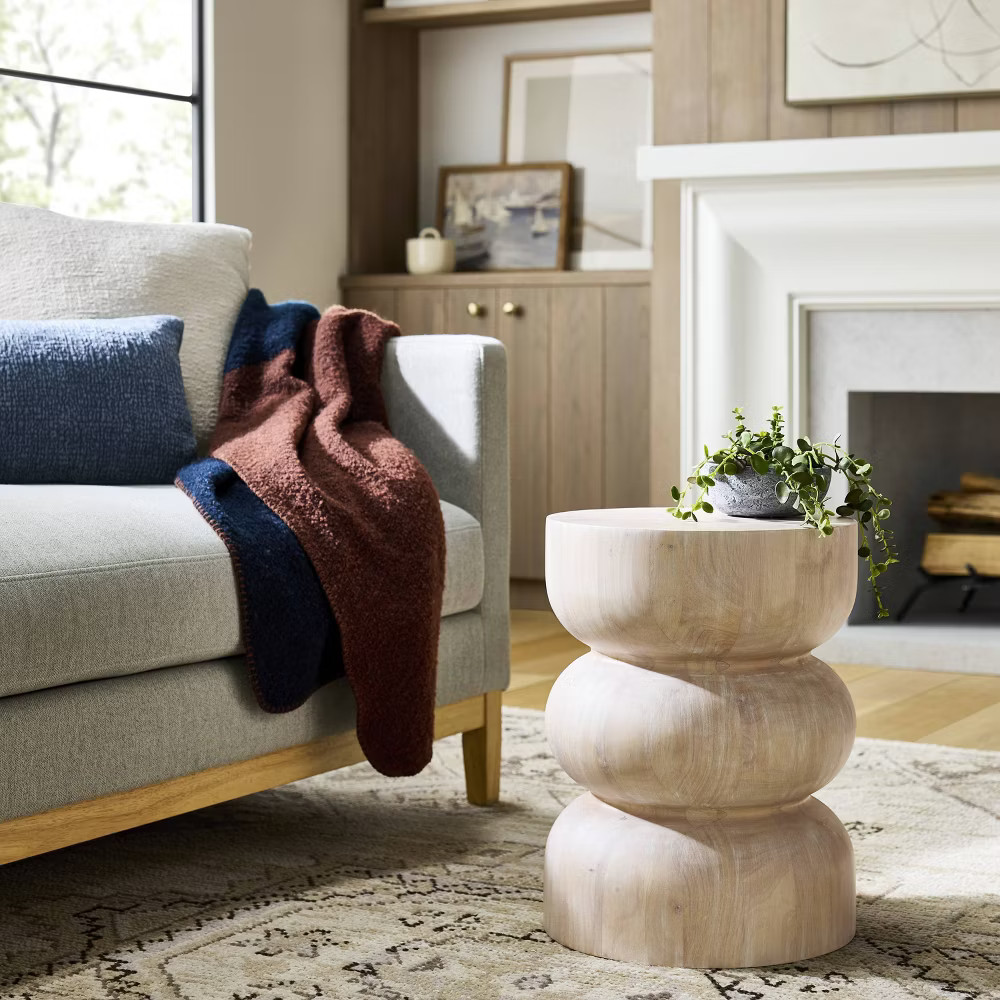 Accent Table White Wash – Threshold designed with Studio McGee