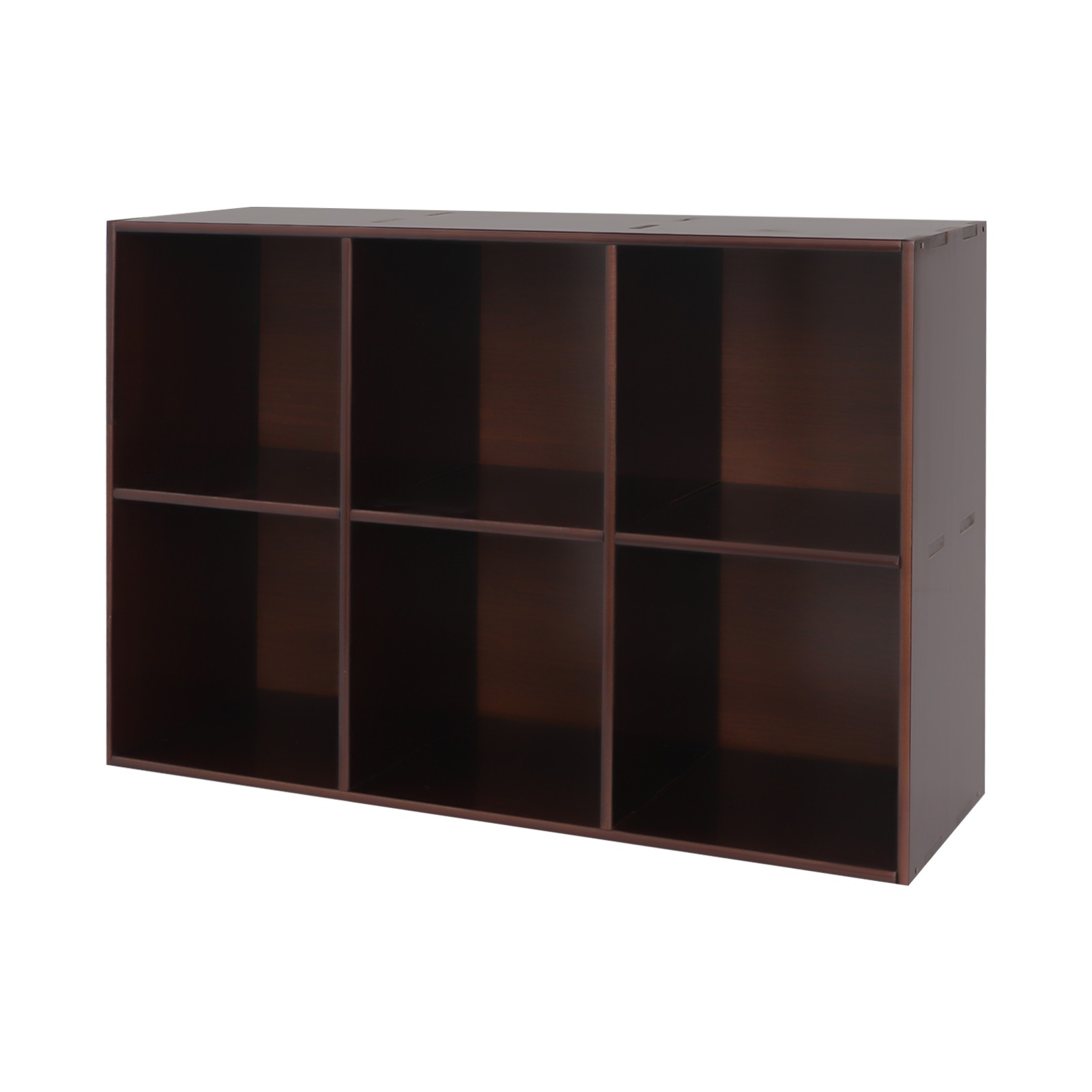 Solid Wood Bookcase 90*30*60cm Floor Bookshelf Cube Storage Organizer