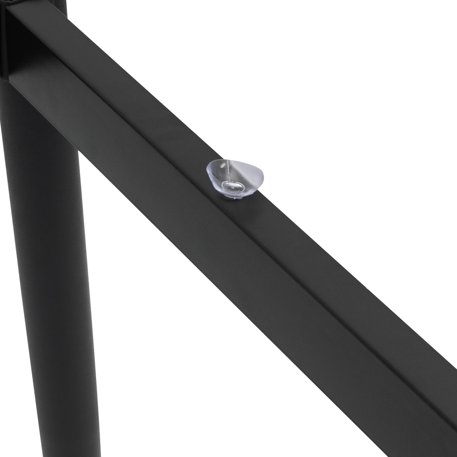 Industrial Metal Table Legs Metal Furniture Legs W/ Suction Cups 107*56*72.5cm