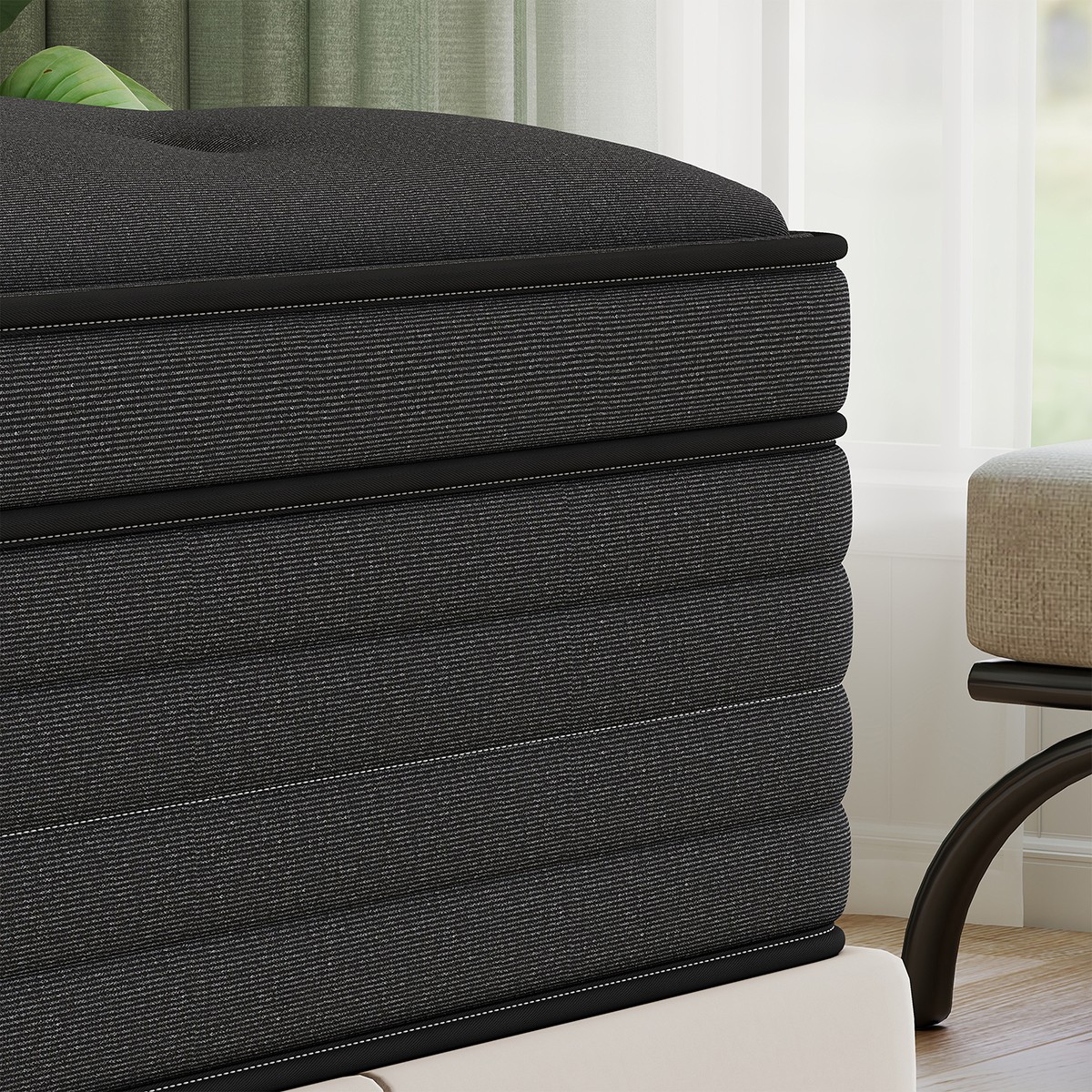 6″8″12″14″ Gel Memory Foam Hybrid Spring Mattress Twin Full Queen King In A Box