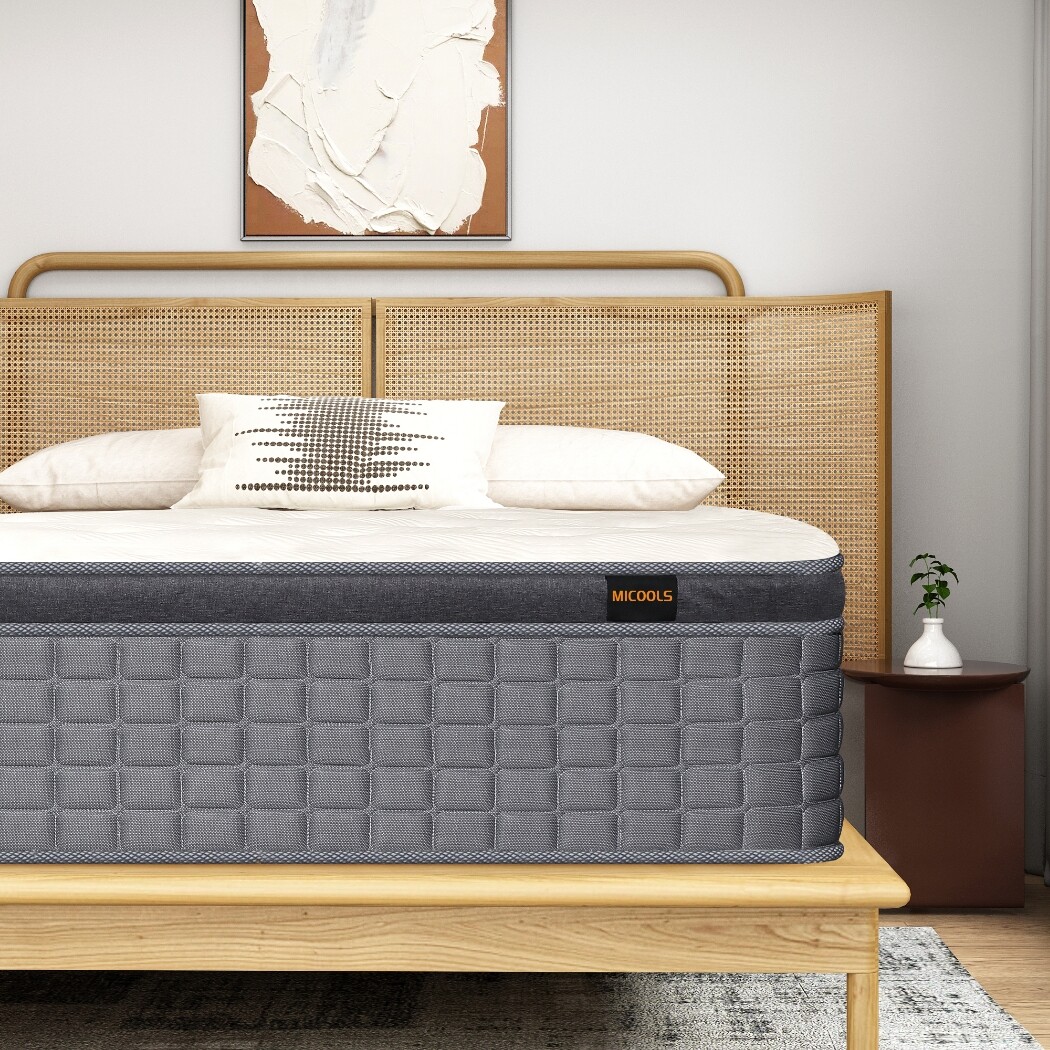 MICOOLS 12 Inch Mattress Twin Full Queen King Bed Size Luxury Mattresses 7 Zone