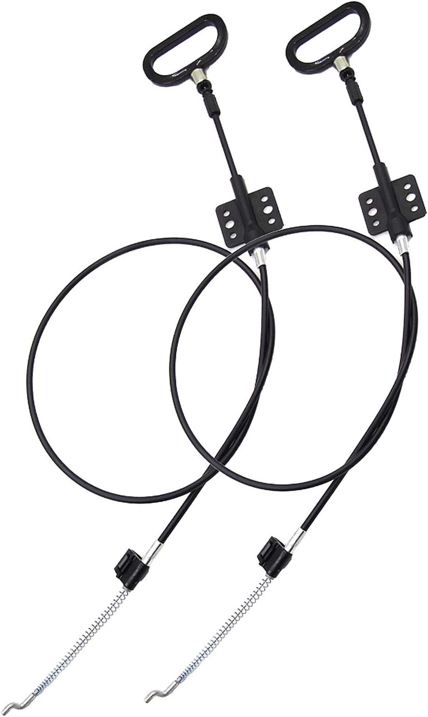 Durable 2-Pack Recliner Release Cable – 4.75″ D-Ring Handle for Easy Replacement