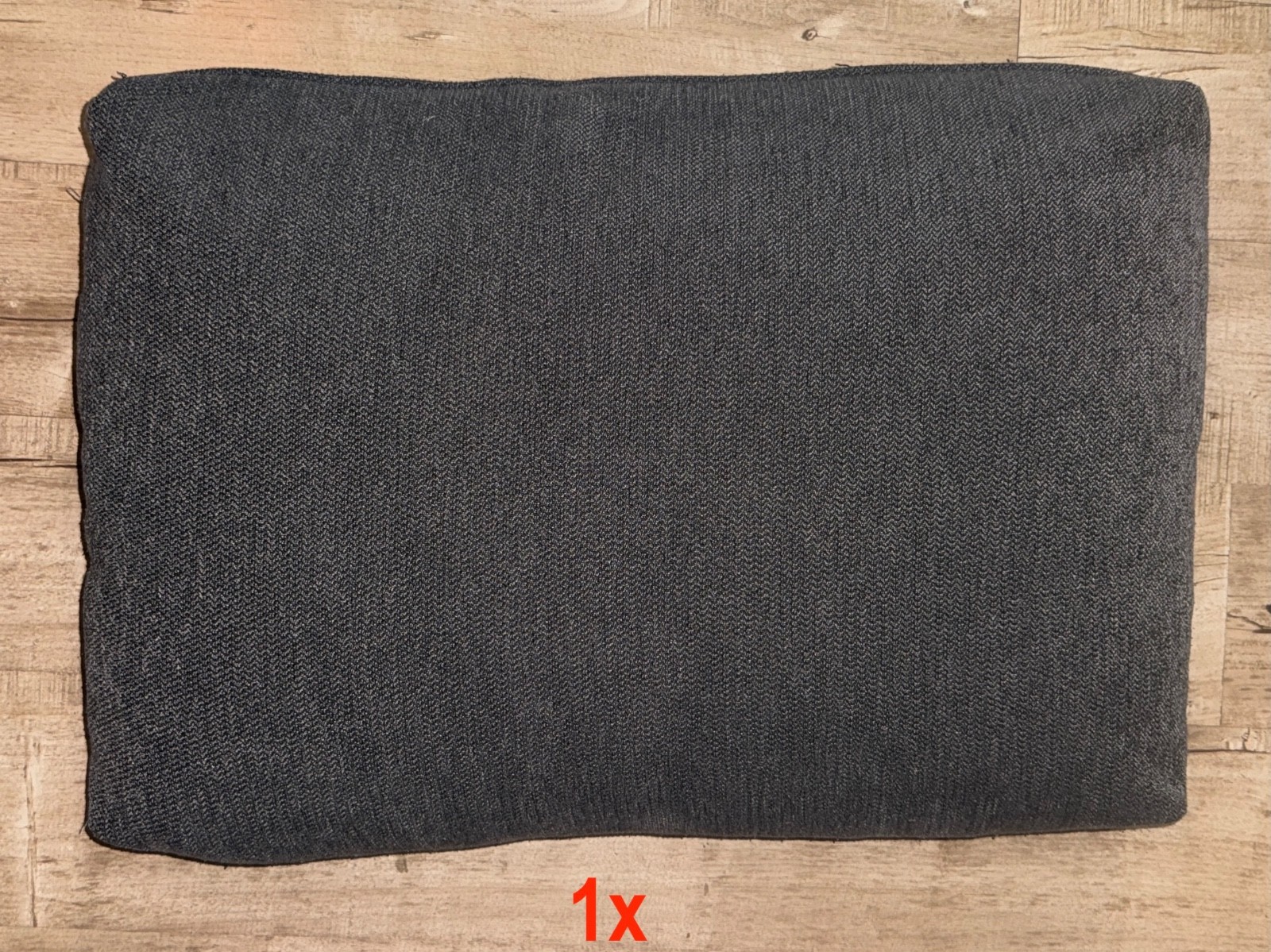 1x Ikea FRIHETEN Sofa Bed Cushion w/ Cover Hyllie Dark Grey 6″ x 18″ 204.320.79