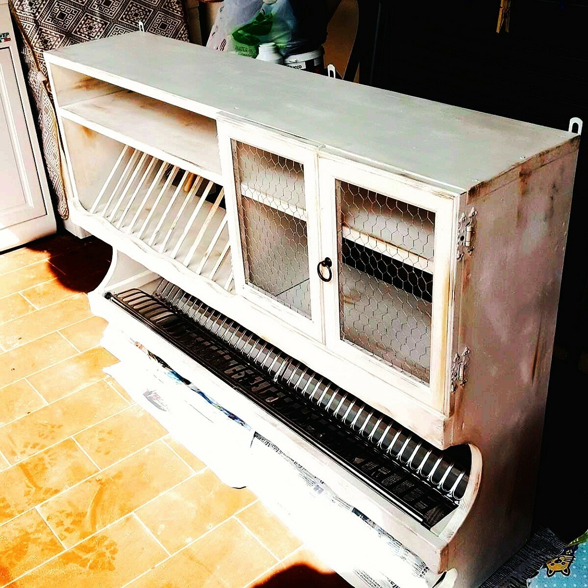 beautiful rustic flat sideboard