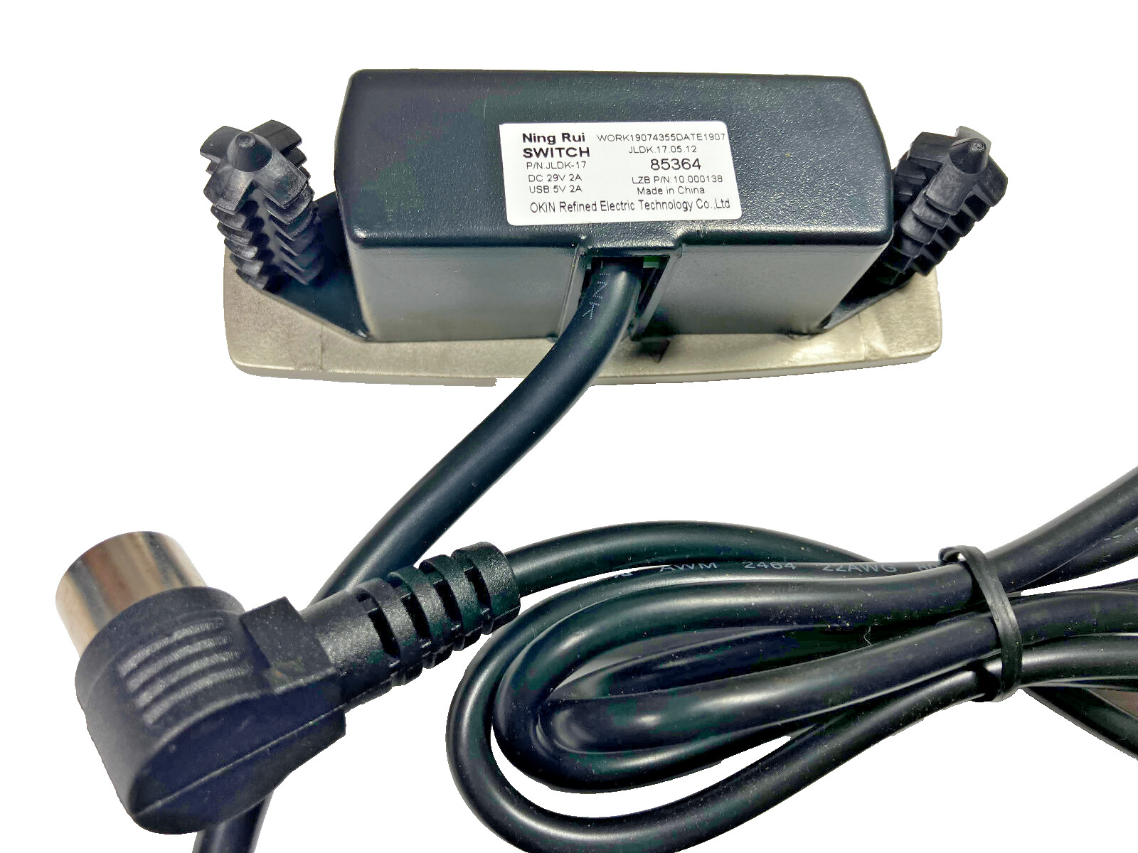 Lazboy Okin Lazy Recliner 2 Buttons Switch W/USB Port LZB 10.000281.0001 Lazyboy
