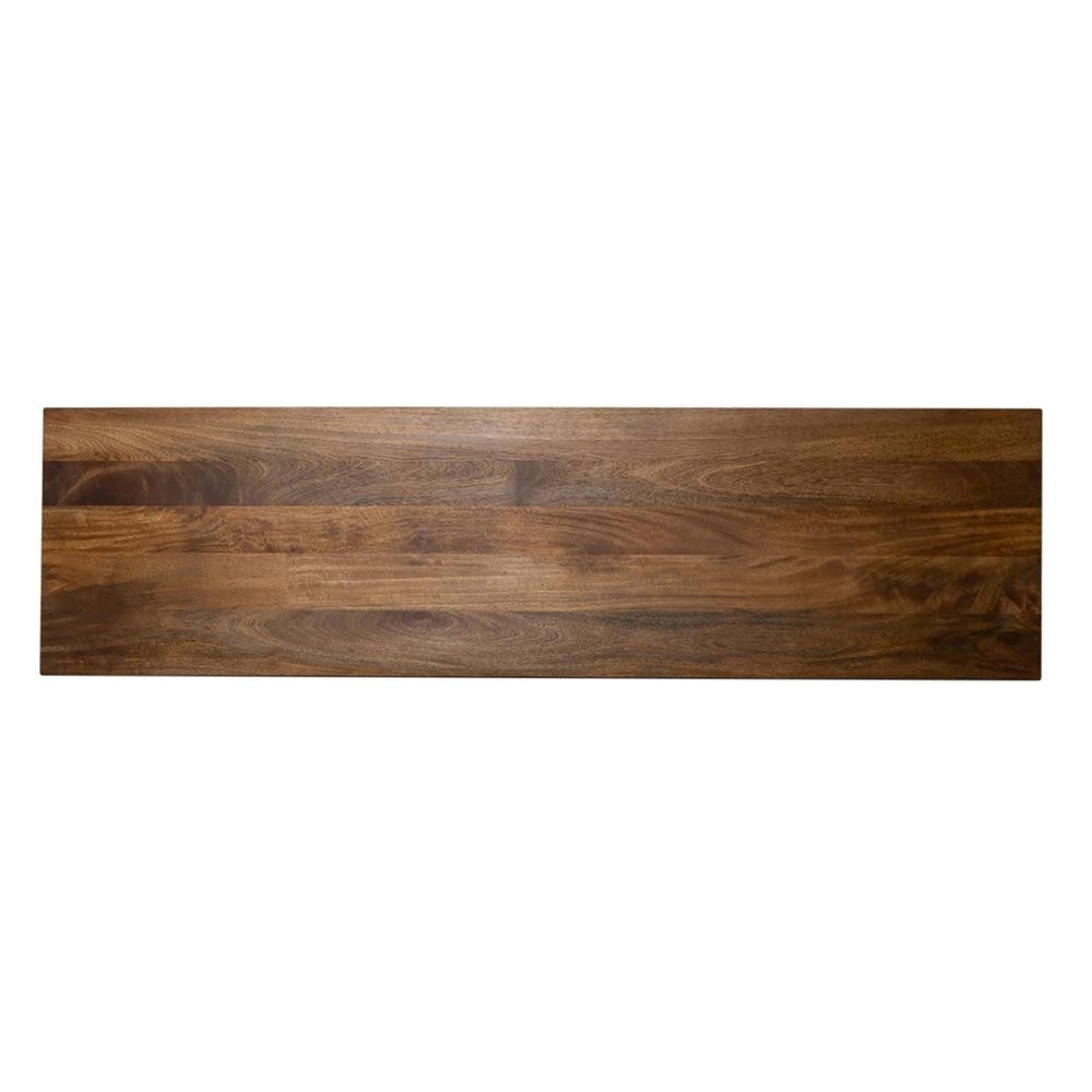 Marisol 74 Inch 4 Door Accent TV Stand in Weathered Honey