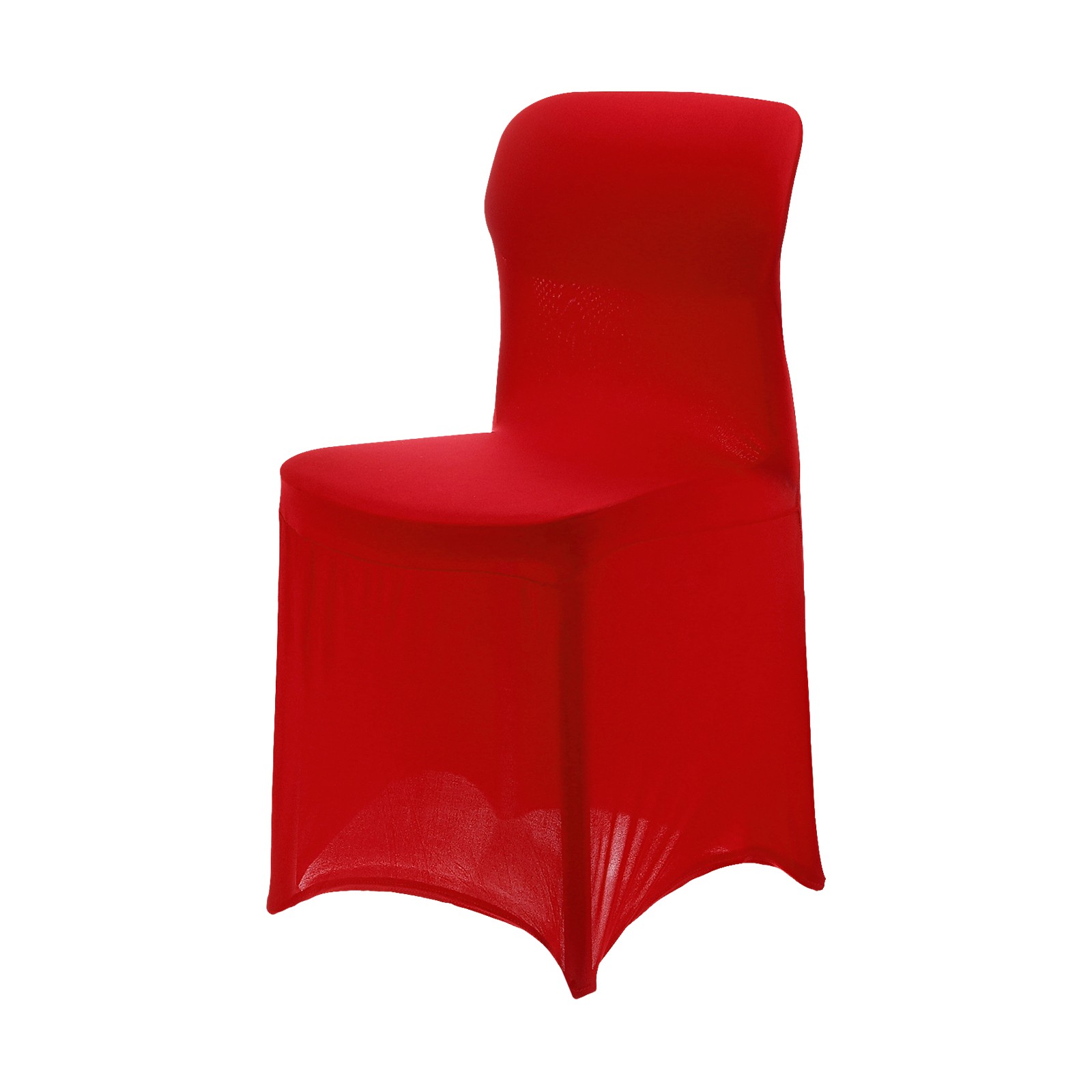 Polyester Spandex Chair Cover 85-105cm Banquet Chair Covers, Red