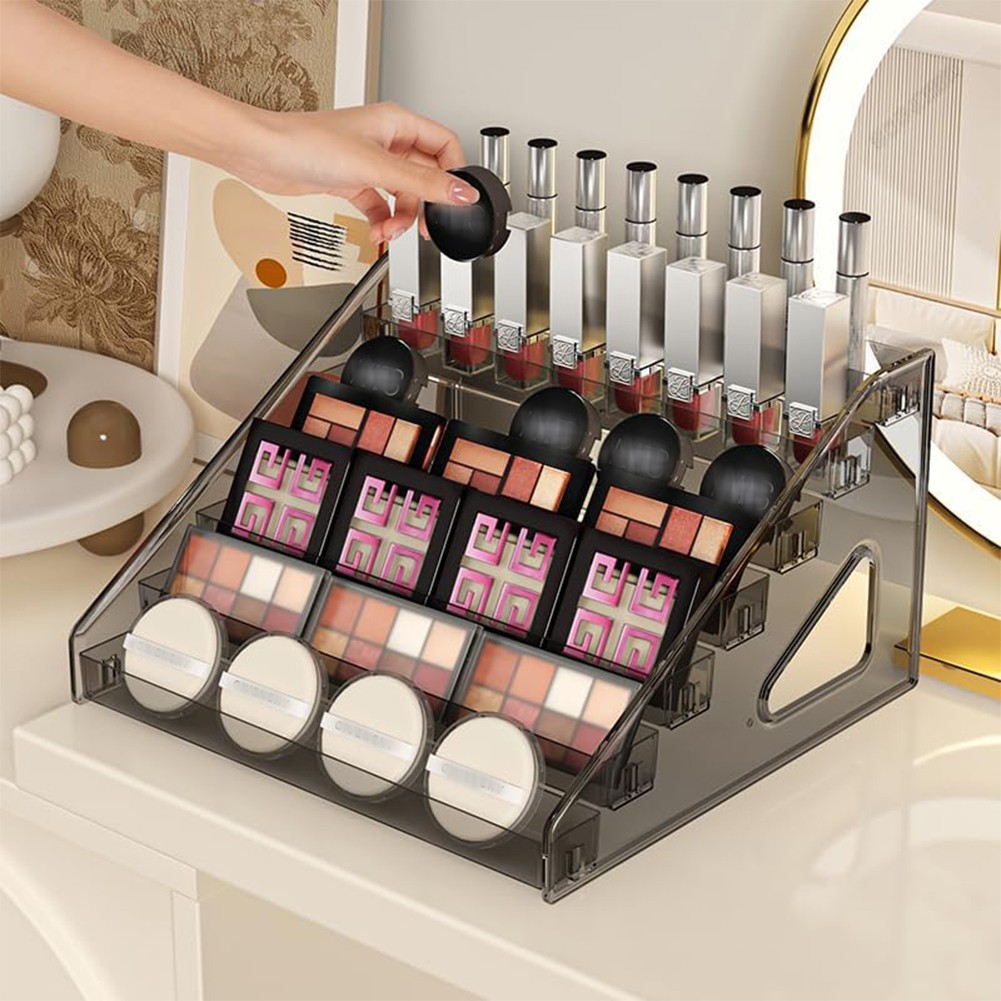 3/4/5/6/7Tier Acrylic Collector Card Display Stand Rack Shelf For Trading Cards