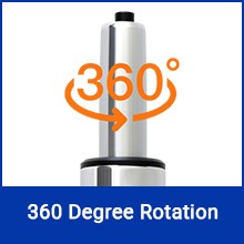 17 Inches-27 Inches Extra Long Gas Lift Cylinder Tube for Bar Stool – 10”