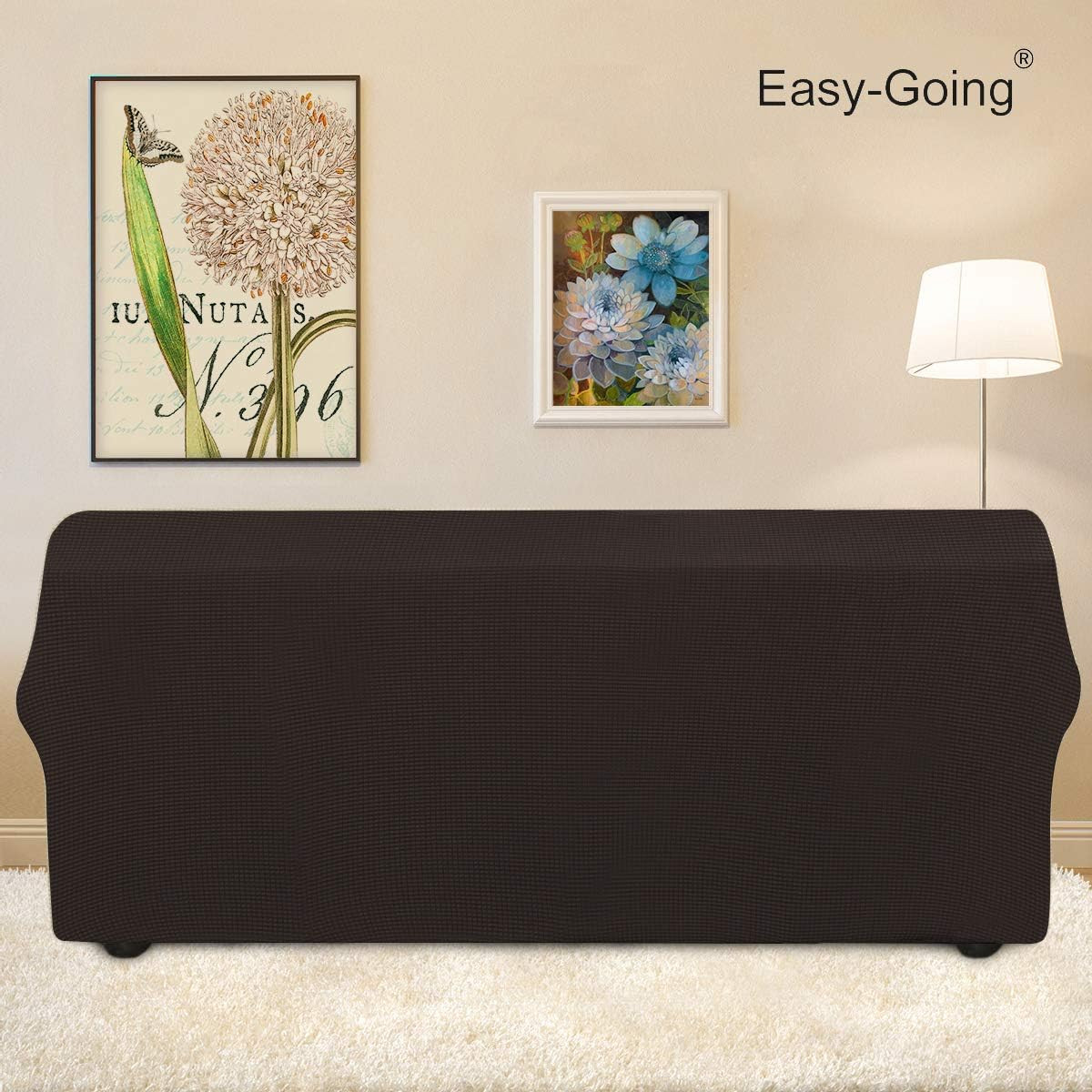 Easy-Going Stretch Sofa Slipcover 1-Piece Sofa Cover Furniture Protector Couch S