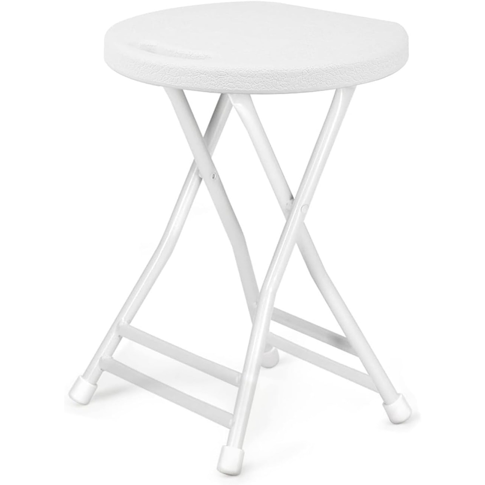 Folding Bar Stool Light Weight High Chair with Handle 600Lbs for Indoor Outdoor