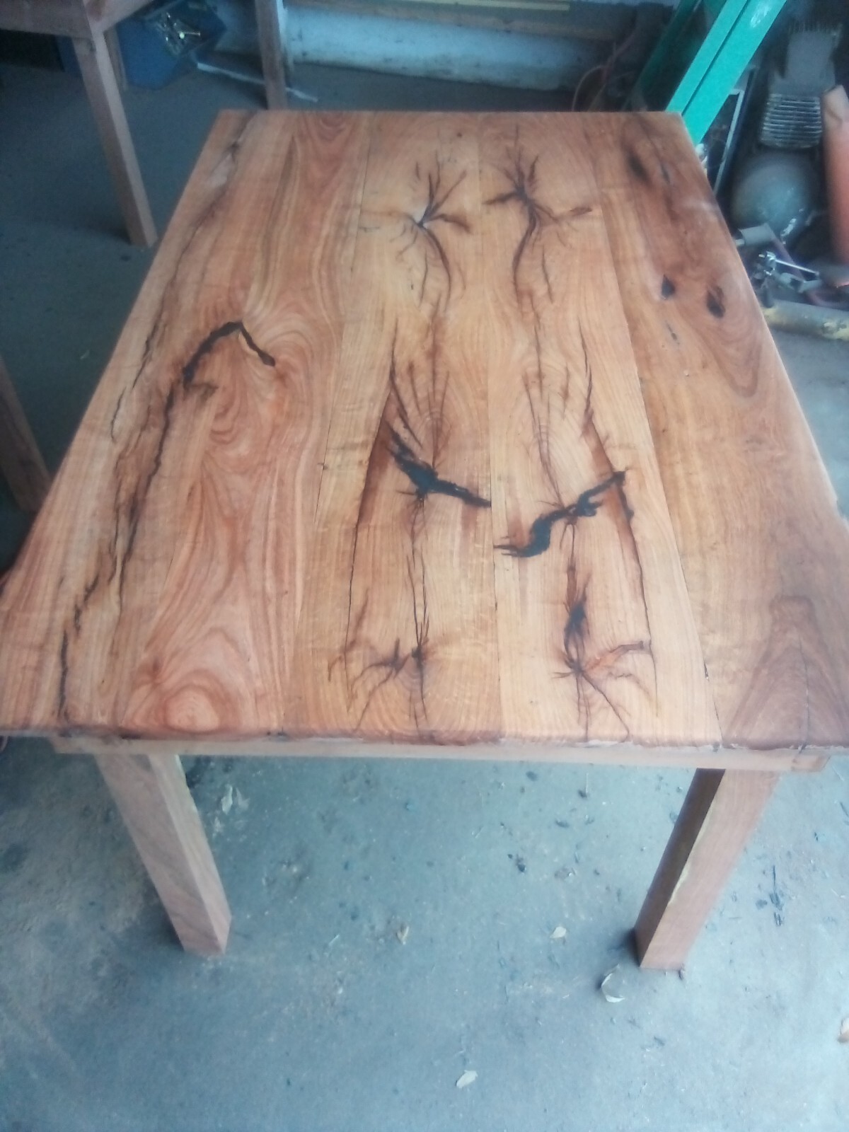 Rustic Mesquite Table Free Delivery Within 300 Miles