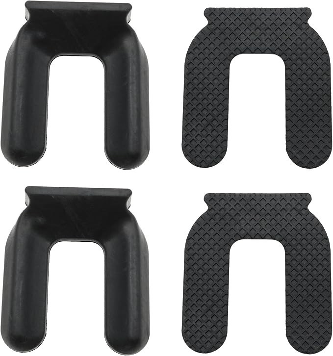 4 PCS Furniture Wheel Stop Rubber Chair Caster Stoppers Non Slip Small 5cm