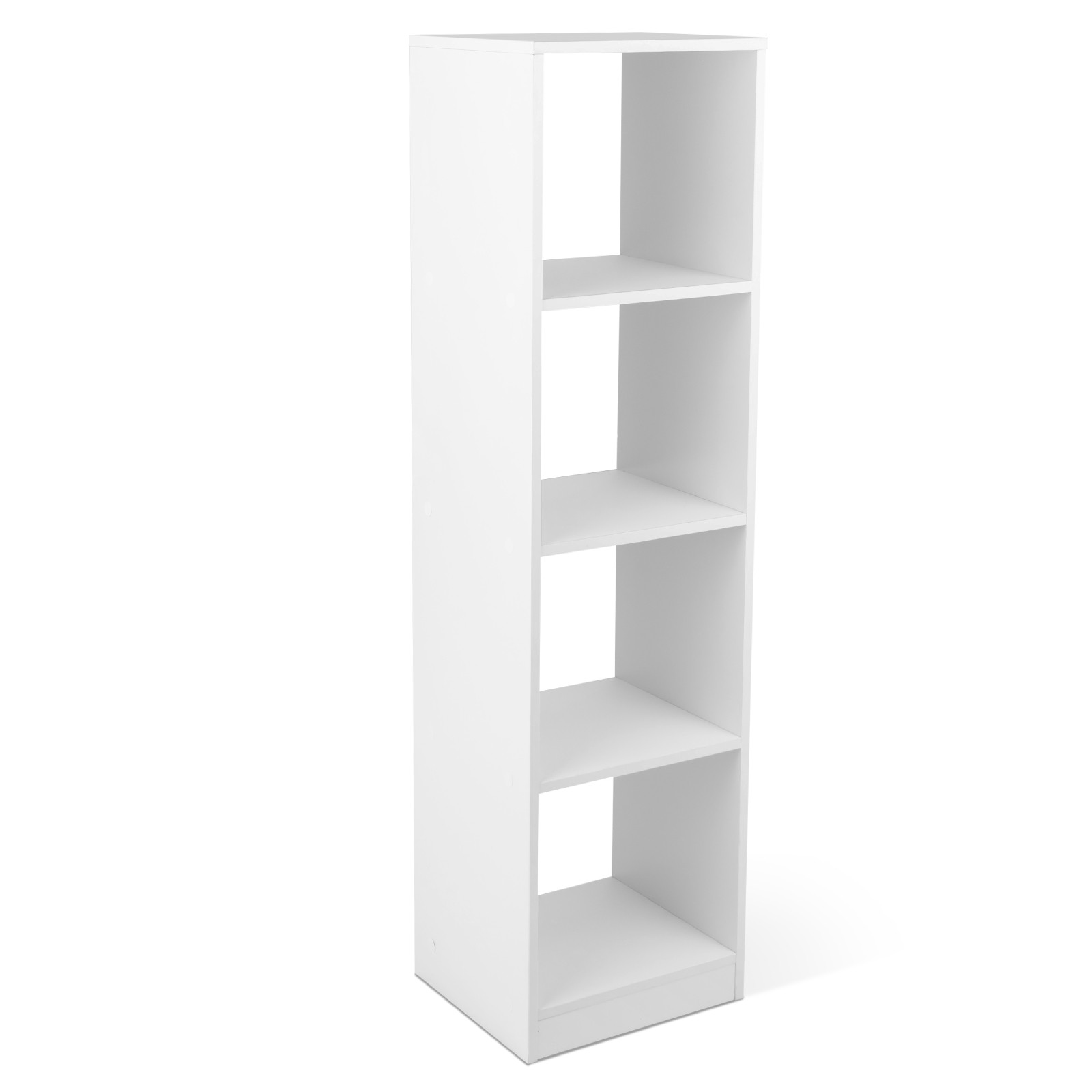 Topbuy 56�� Tall Bookcase, 4-Cube Bookshelf with 4 Anti-Tipping Kits Compact