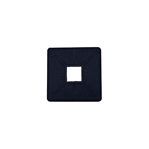 4″ Square Rubber Bumper Plug End Cap Cover RV Camper Trailer – 2 Pack