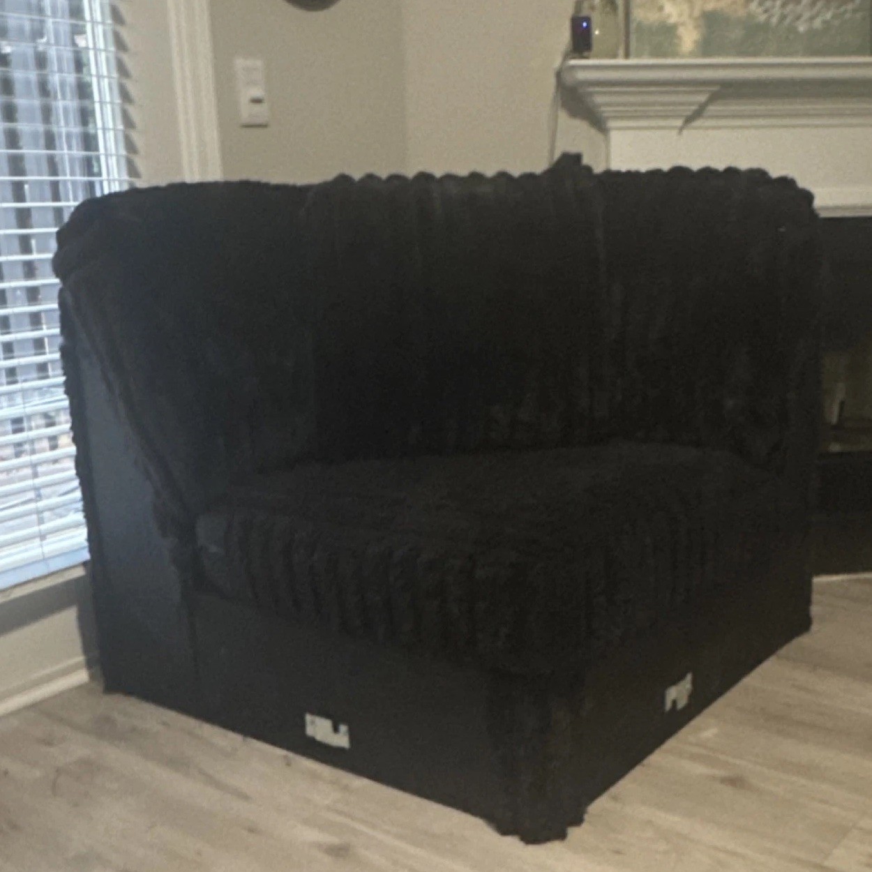 Ashley 4 Piece Sectional Large Black Sofa–6 Months old Local Pickup