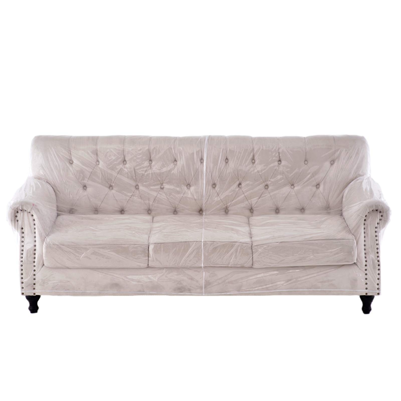 Plastic Thicker Clear Heavyduty Waterproof Sofa/couch Cover Protection Against P
