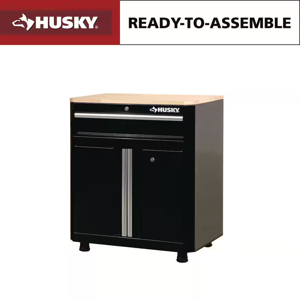 Ready-To-Assemble 28 In. W X 32.8 In. H X 18.3 In. D 24-Gauge 1-Shelf Steel Free