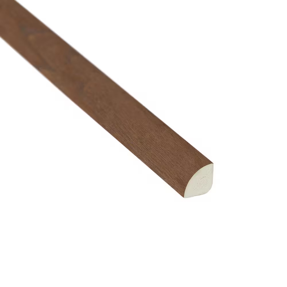 Western Hickory Espresso 3/4 In. T X 3/4 In. W X 78 In. L Quarter round Molding