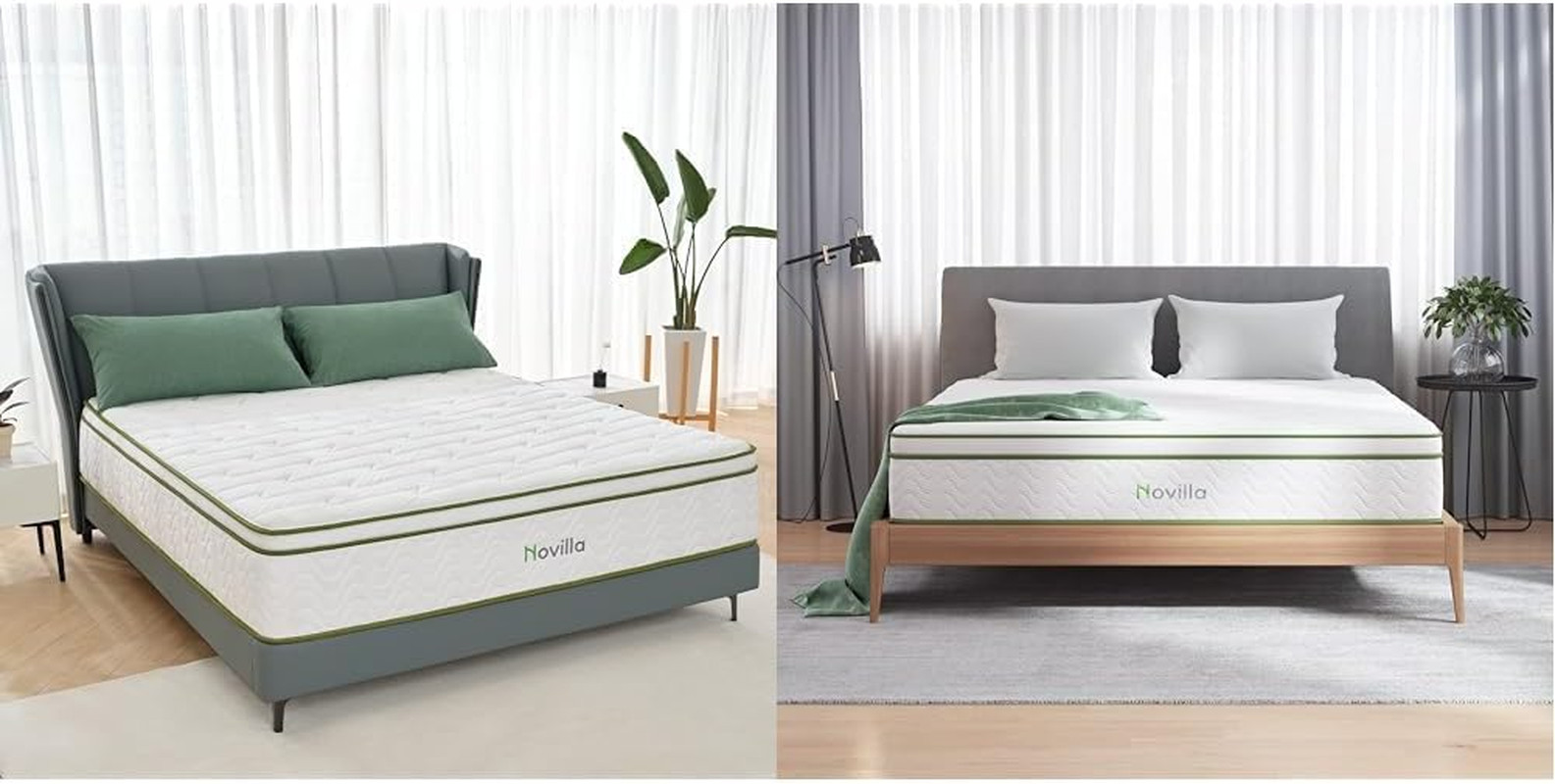 12 Inch Hybrid Gel Memory Foam & Pocketed Coil Mattress – King Size