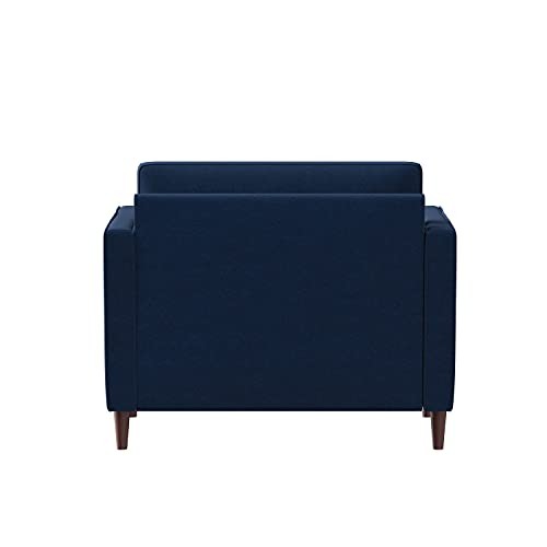 Lexington Armchair, 39.8″ W x 31.1″ D x 33.5″ H Navy Blue