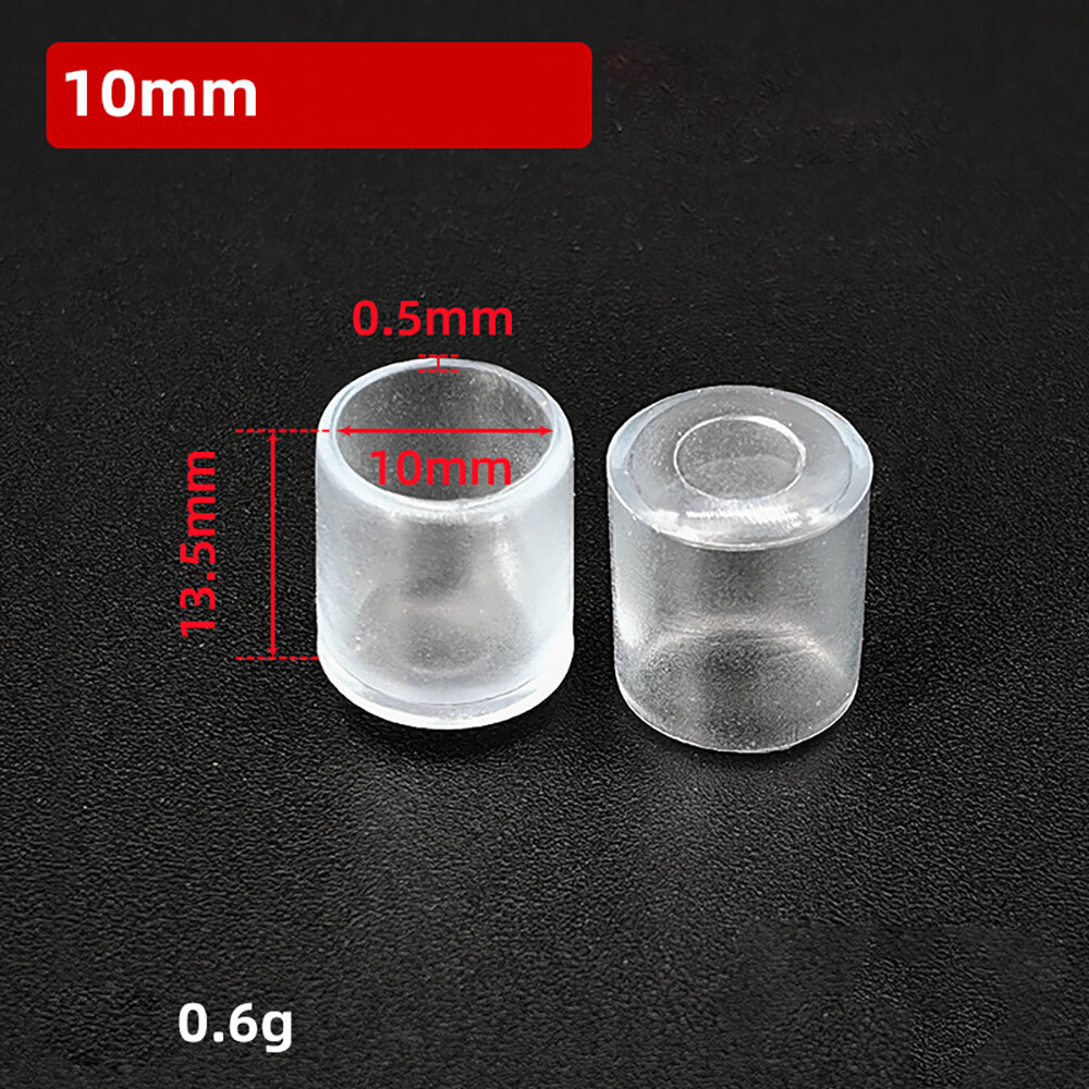 Chair Leg Cap Clear PVC Rubber Feet Floor Protector Pad Furniture Table Cover
