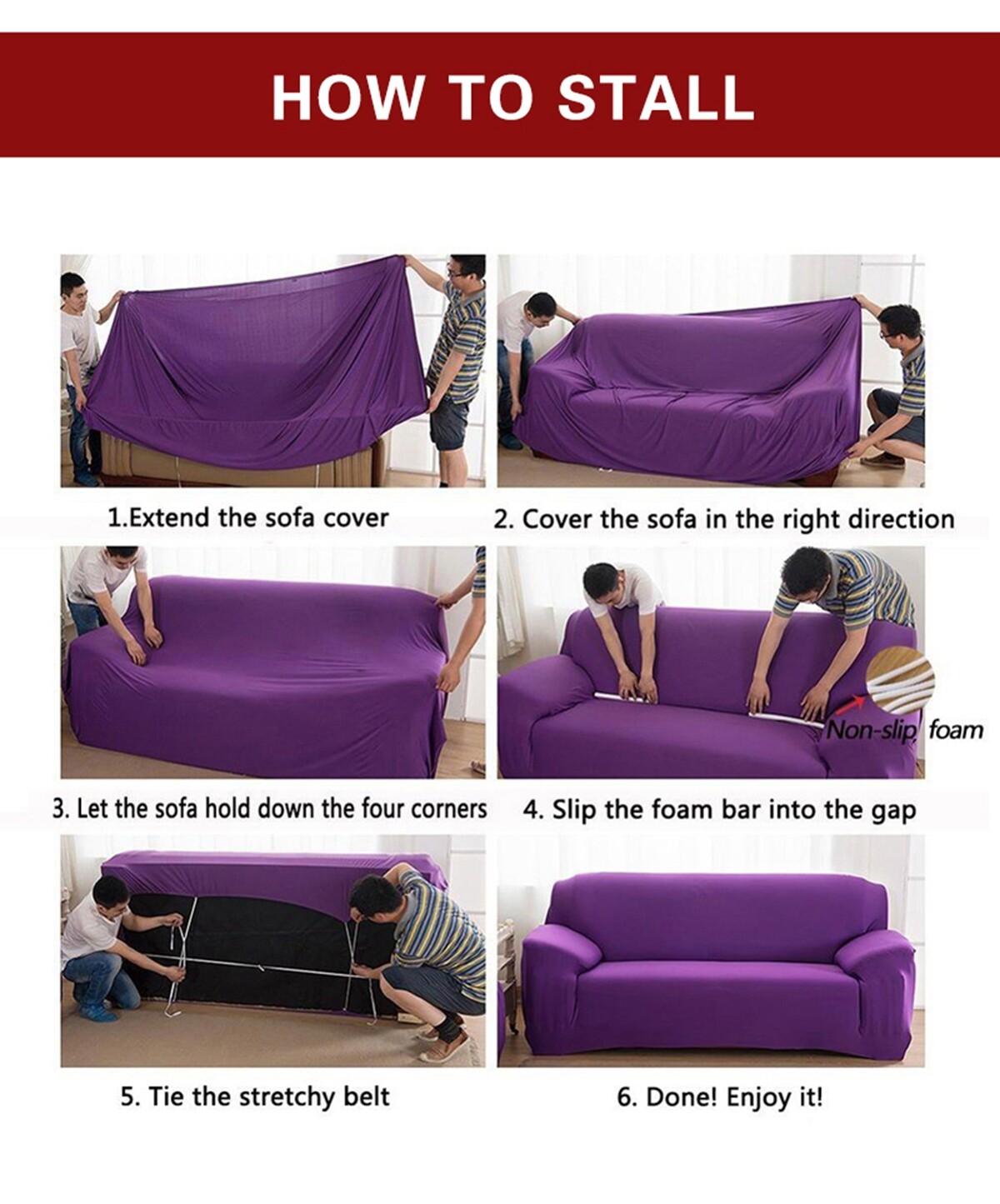 Sofa Cover Couch Covers 1 2 3 4 Seater Slipcover Lounge Chair Protector Stretch