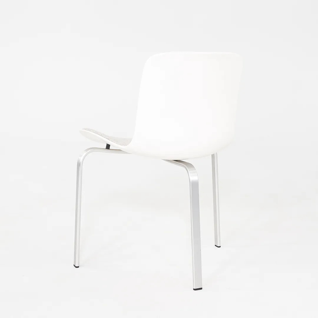2008 Poul Kjaerholm for Fritz Hansen PK8 Dining Chair White Divina Melange 120