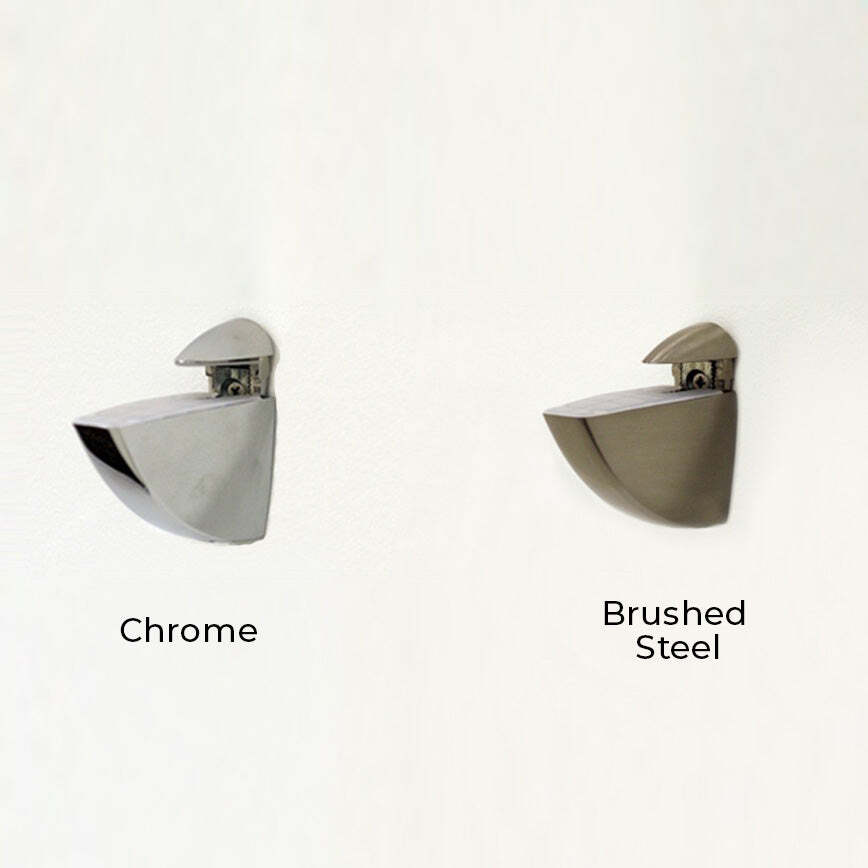 Oriole Shelf Brackets (Set of 2) By Spancraft Glass