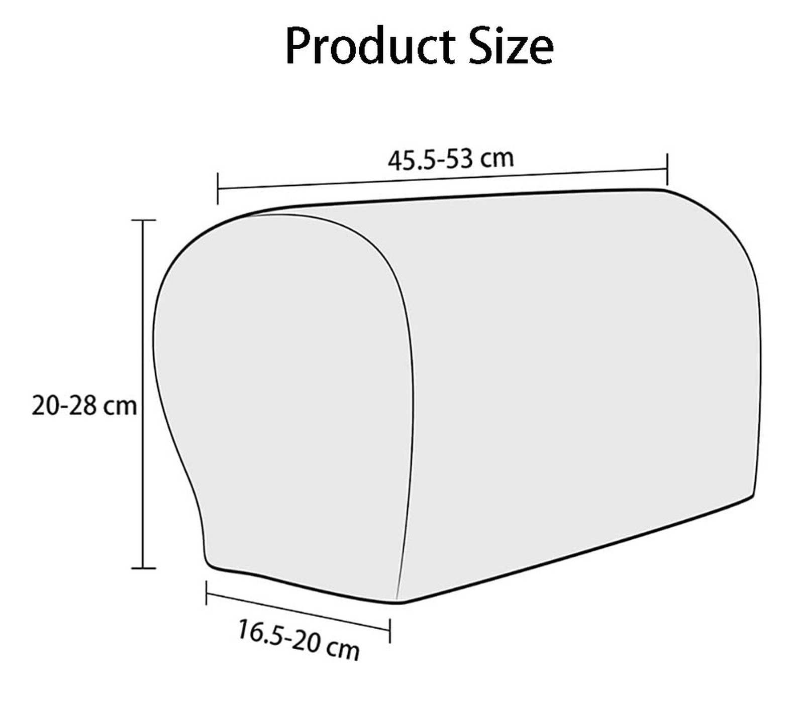 Premium Polyester Sofa Arm Cover, Scratch Resistant Protector Covers, Washabl…