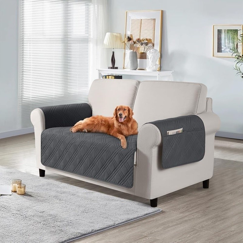 Waterproof Anti Slip Sofa Cover Durable Pet Friendly Couch Protector Easy Care
