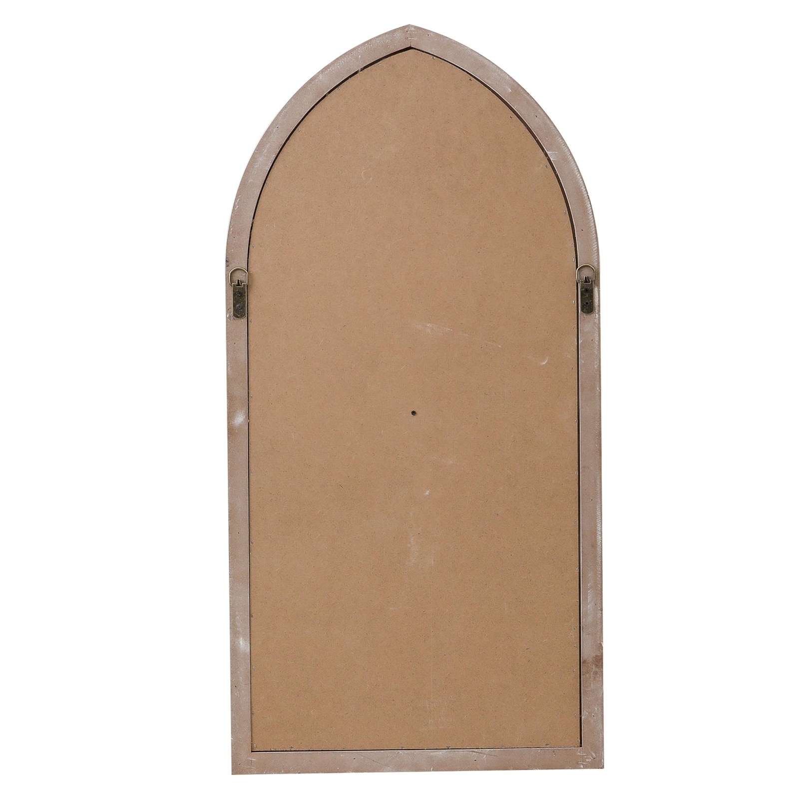 Arched Window Framed Bulletin Board Large, 35 × 18 Inches Linen Pin Board, Fa…