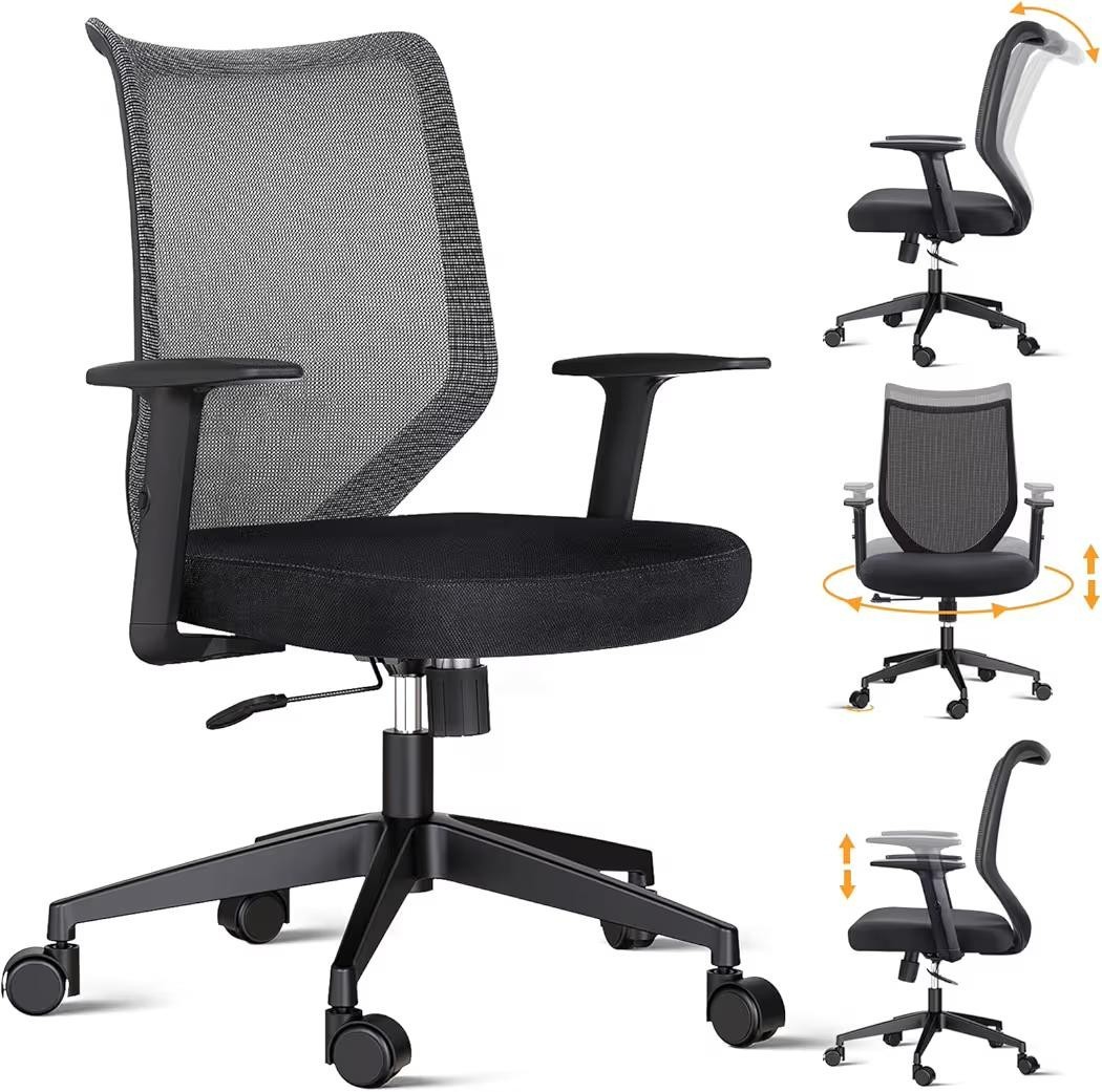 New ETasker Office Chair Ergonomic Desk Chair Swivel Rolling Computer 300 pounds