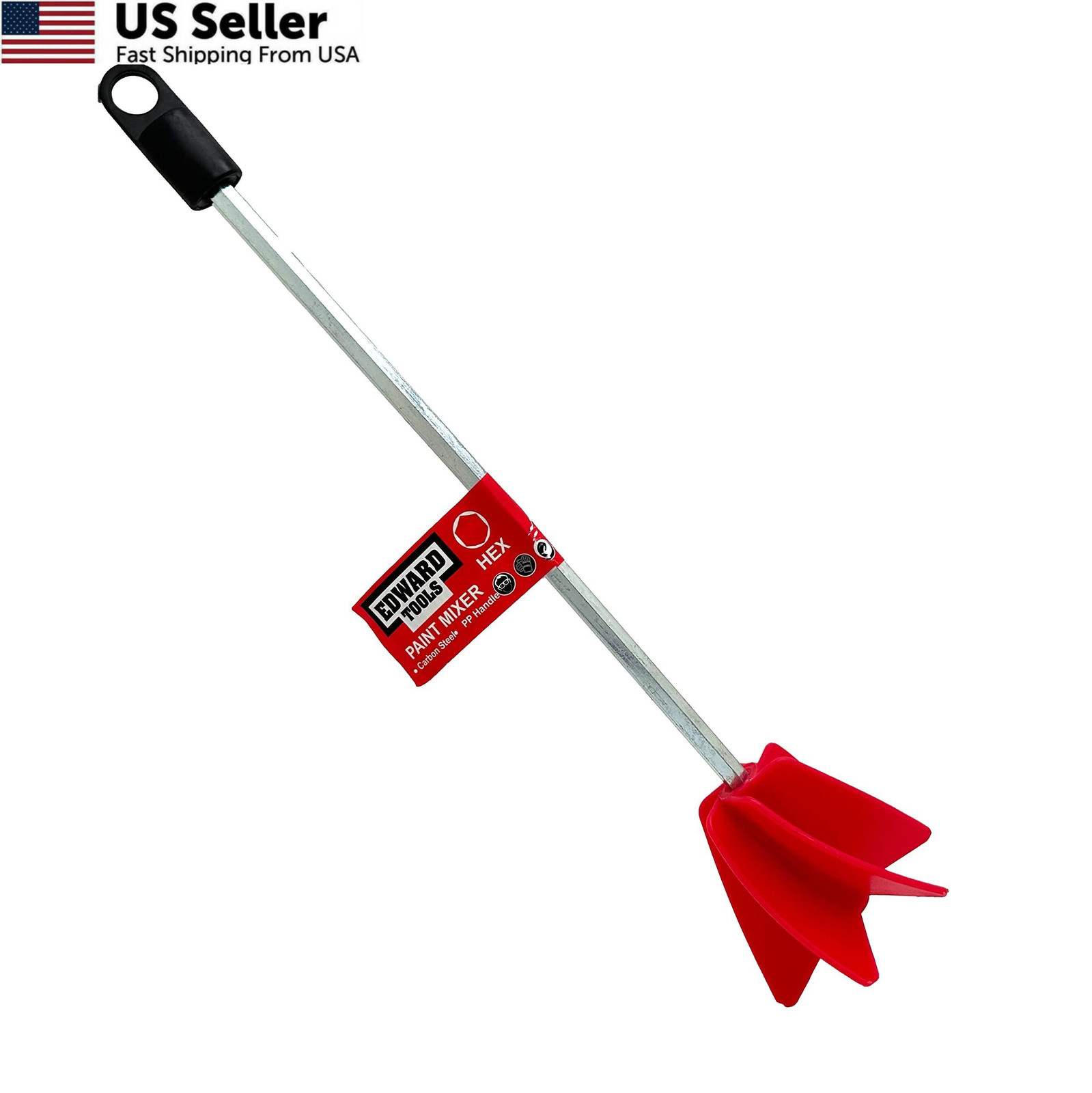 Edward Tools Paint Mixer Drill Attachment – Helix for 1 Gallon of…