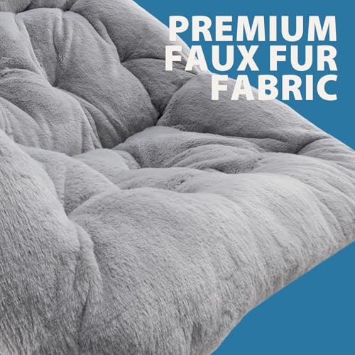 Oakham Comfy Chair for Adults, Soft Faux Fur Folding – OAKHAM-CHAIRPRO-FFG