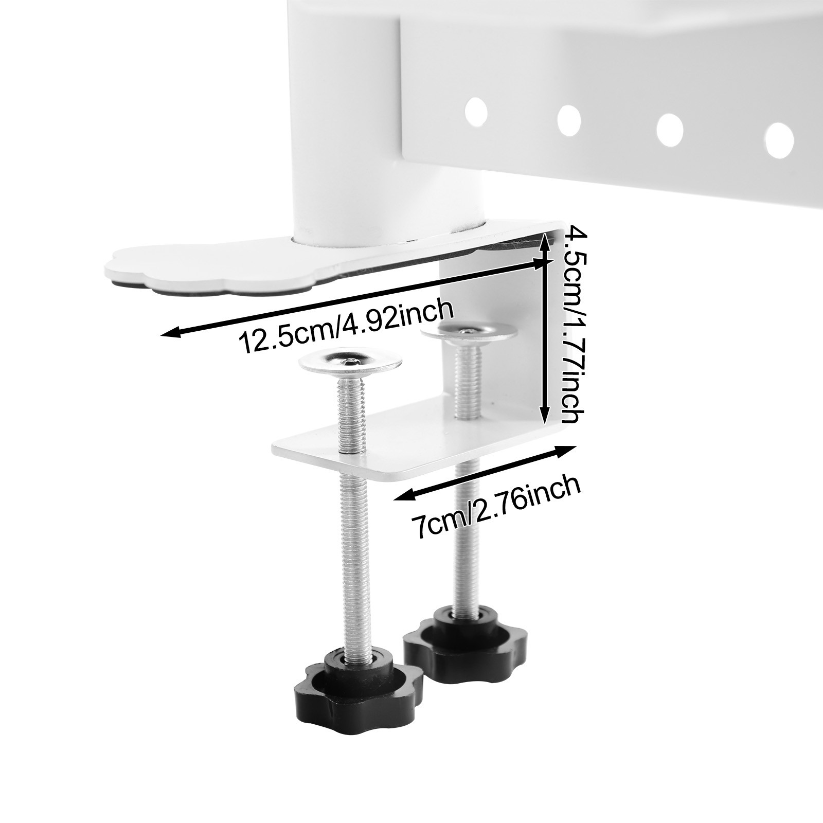 Desktop Bookshelf Multipurpose Clip-on Desk Organiser Countertop Clip-on BooksUS