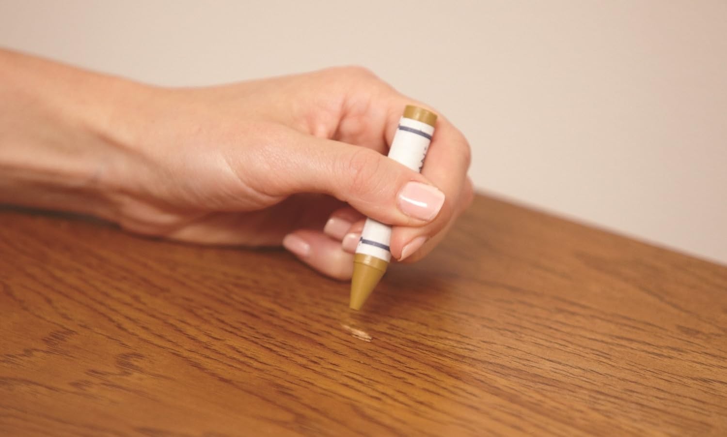 Wax Furniture Filler Sticks Set with Sharpener – 5 Colors for Easy Repairs