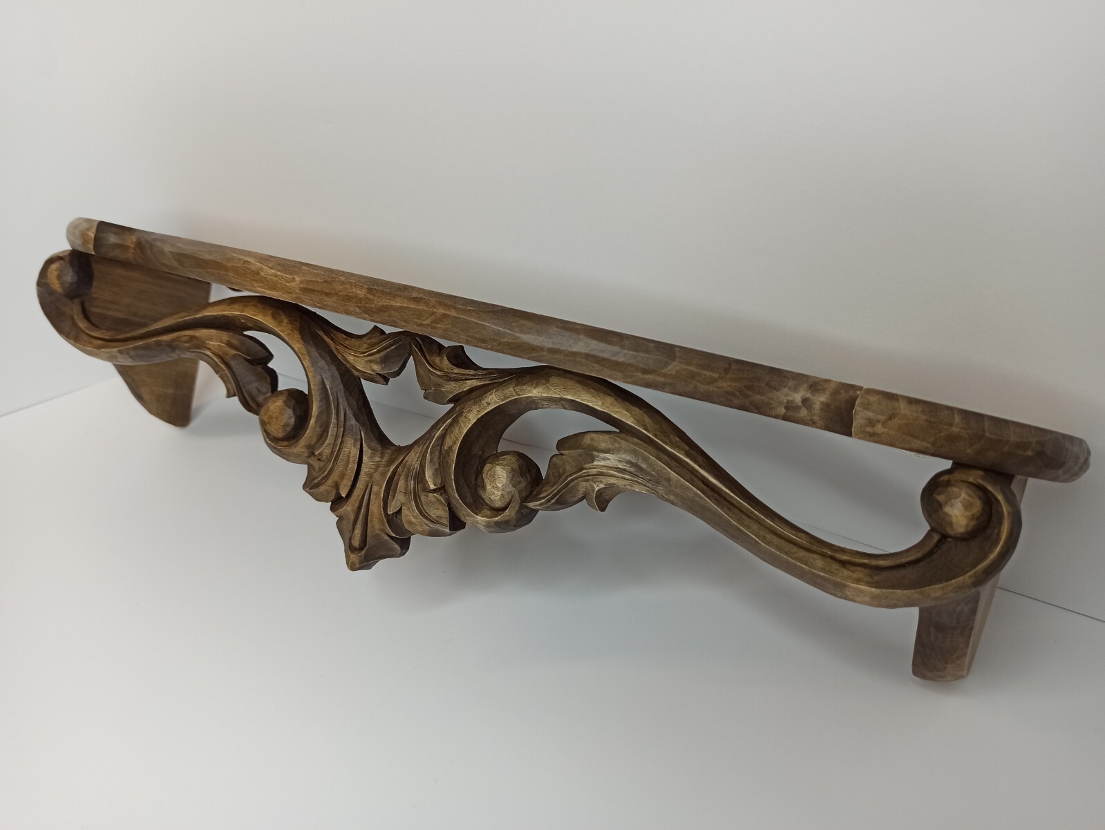 Wall Shelf, Antique shelf, Vintage shelf, Wood shelf, Handmade wood carving wall